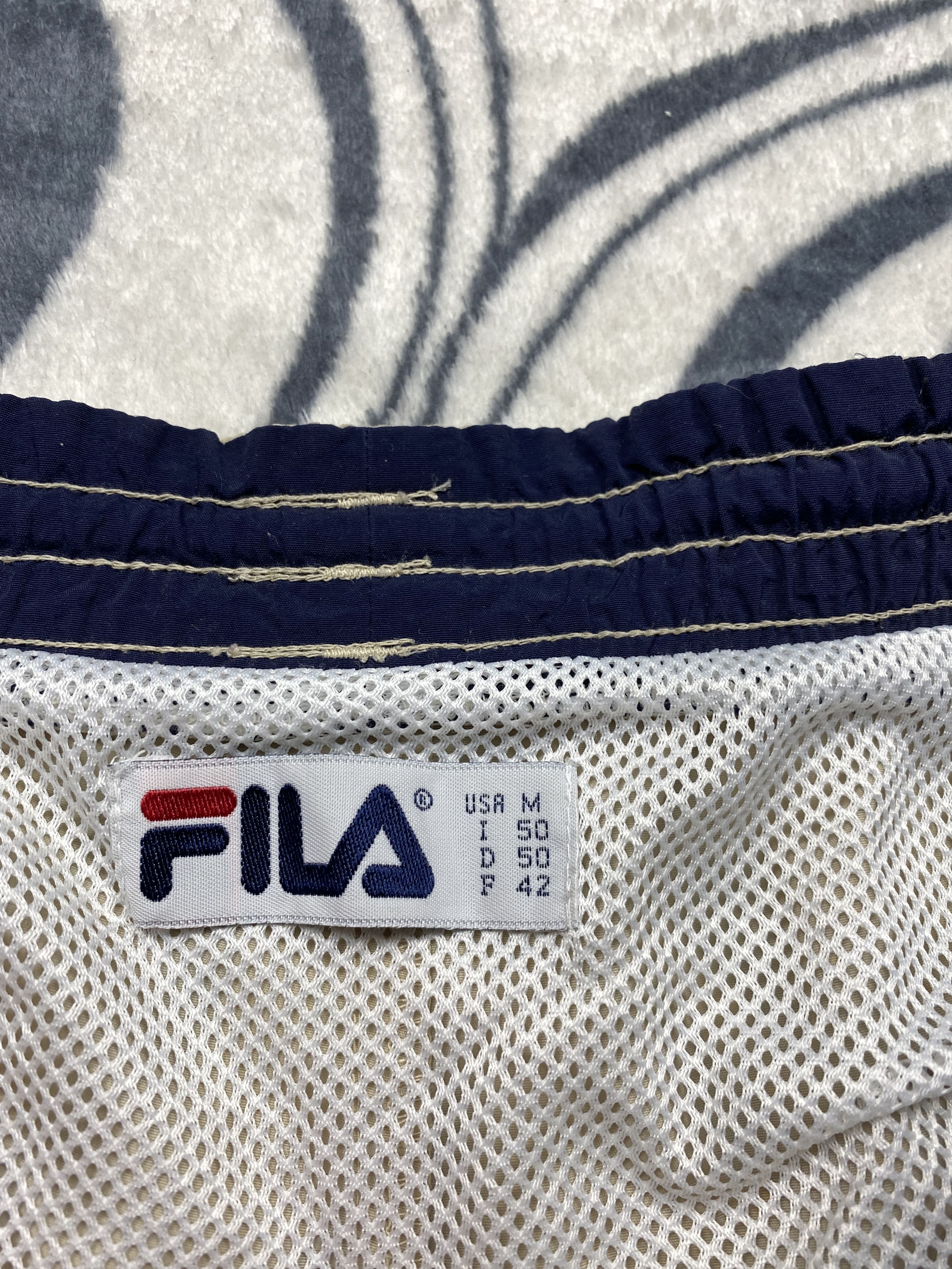 Fila × Vintage Fila Vintage Mens Nylon Shorts Y2K Size US 32 / EU 48 - 4 Thumbnail