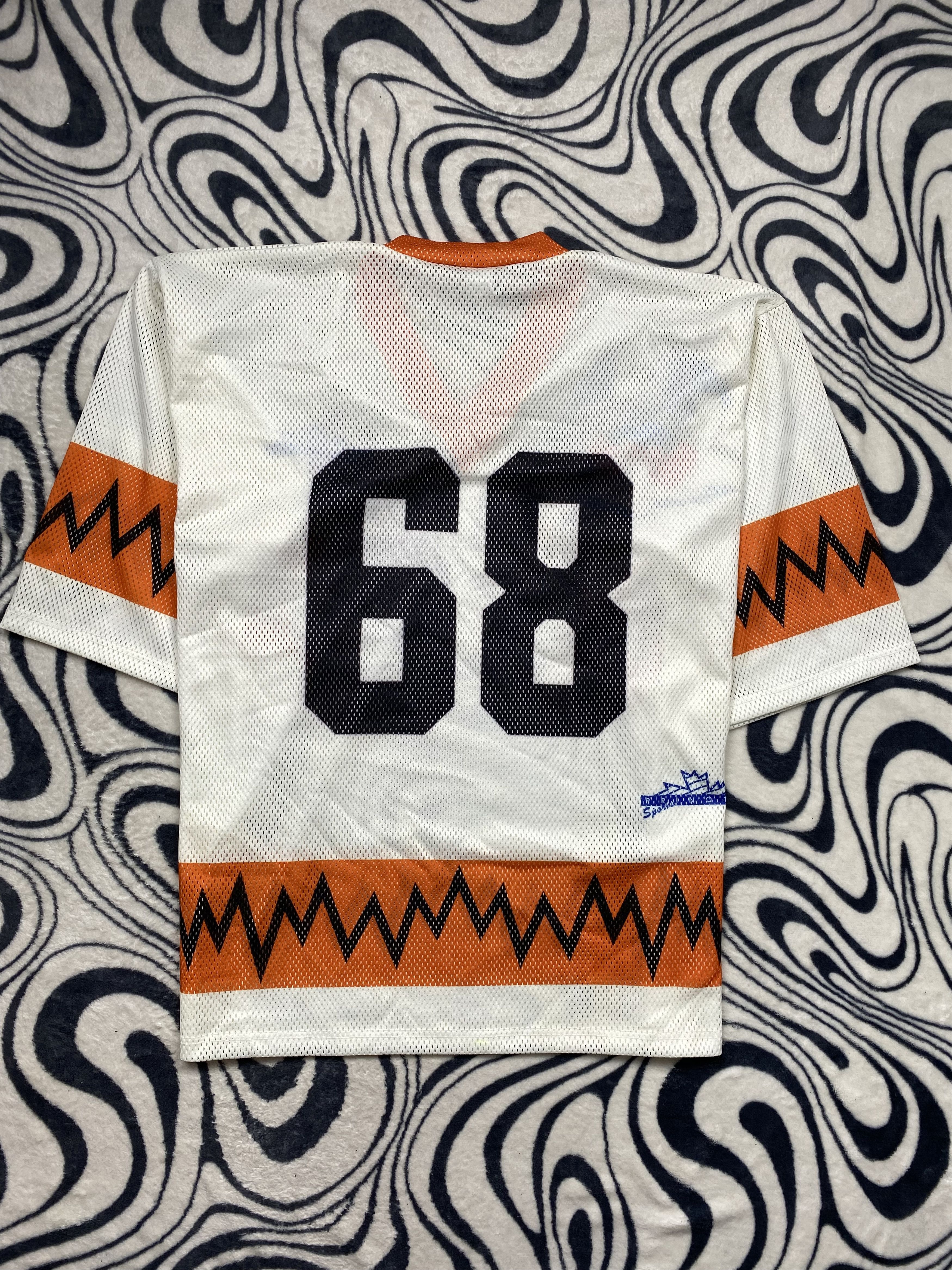 NHL Hockey Jersey 90s Vintage Made in Italy Size US XL / EU 56 / 4 - 4 Thumbnail