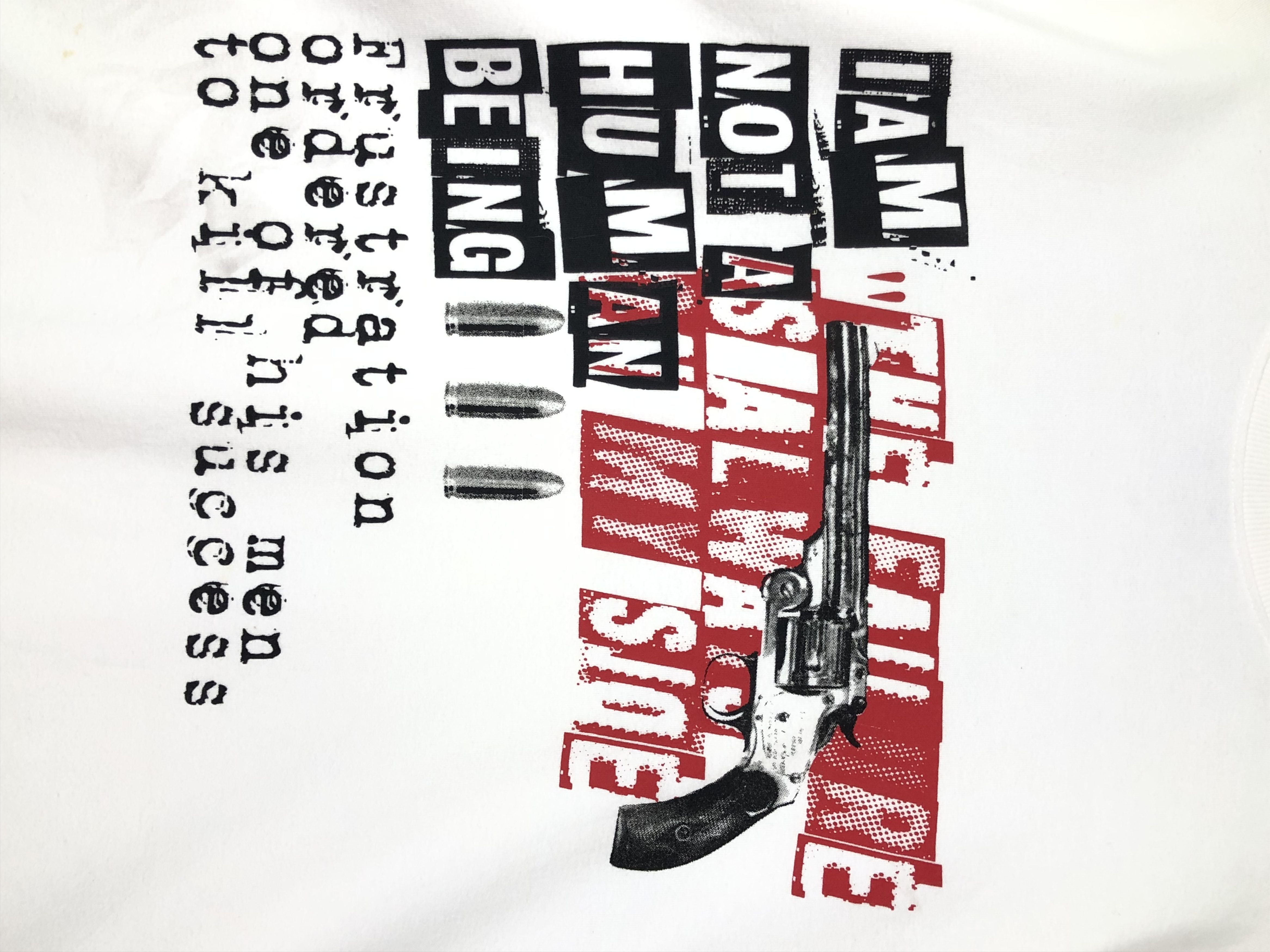 I Am Not A Human Being K-BRAND I AM NOT A HUMAN BEING PUNK L/S Size US XL / EU 56 / 4 - 4 Thumbnail