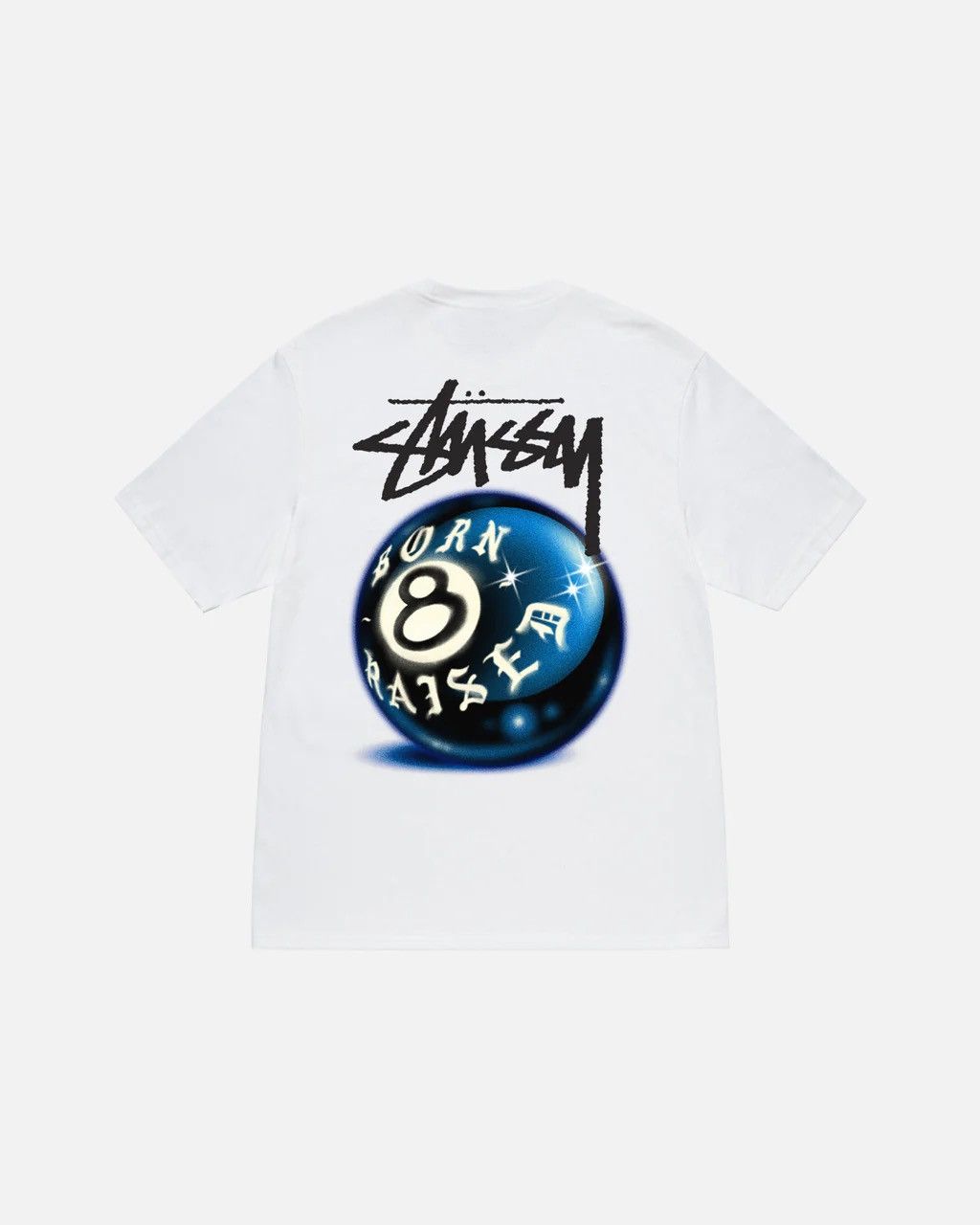 Stussy Stussy & Born X Raised 8 Ball Tee | Grailed