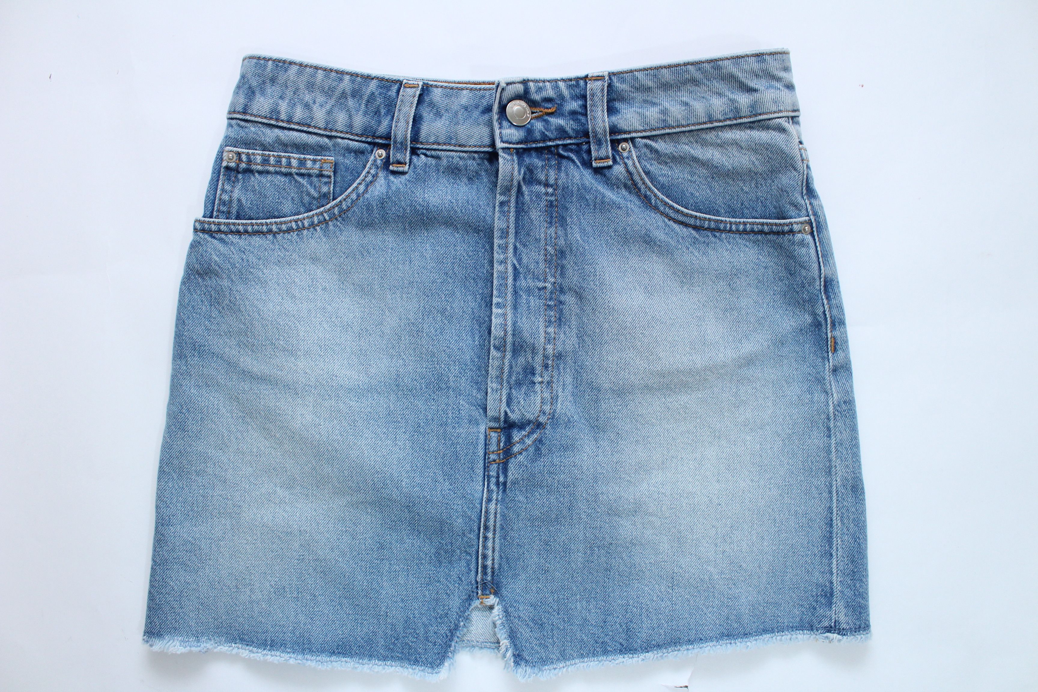 Iro Iro Jeans Denim Skirt Womens Size 34 Hype Size 34" / US 12 / IT 48 - 2 Thumbnail