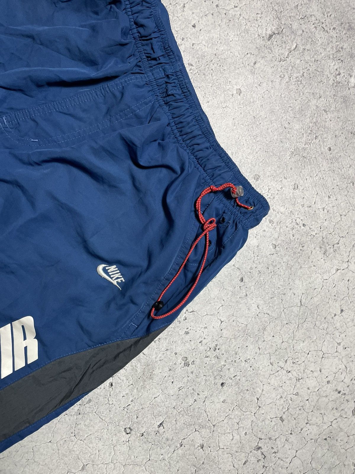 Nike × Vintage Nike Air Vintage Nylon Shorts Big Logo Drill Big swoosh Size US 34 / EU 50 - 5 Thumbnail