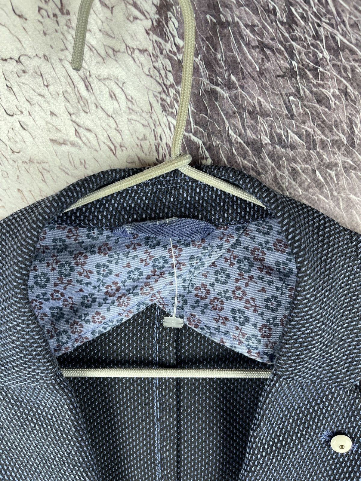 L.B.M. 1911 L.B.M. 1911 blue pattern 2 button blazer limited edition Size 44R - 3 Thumbnail