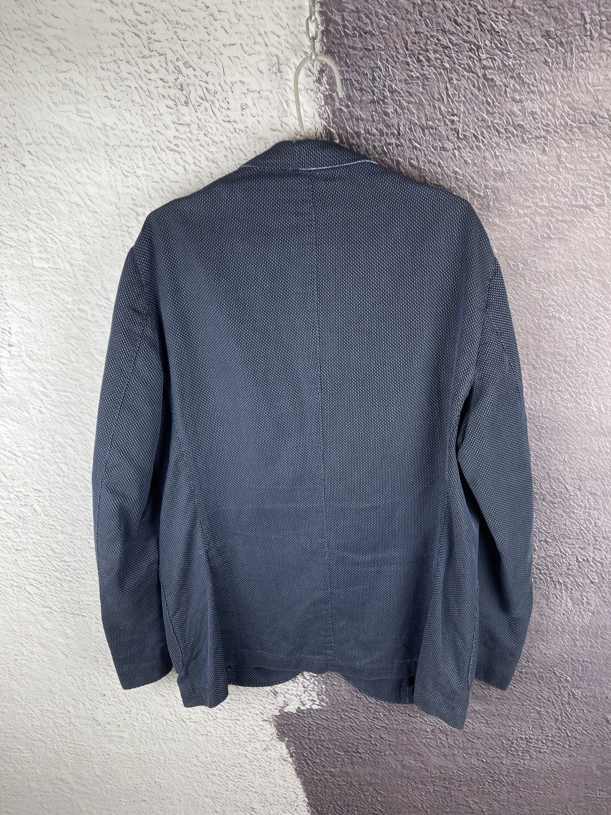 L.B.M. 1911 L.B.M. 1911 blue pattern 2 button blazer limited edition Size 44R - 15 Thumbnail