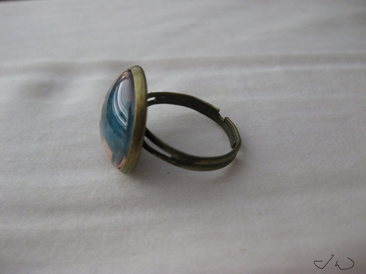 Jewelry Elephant Pattern Round Bronze Ring Size ONE SIZE - 2 Thumbnail