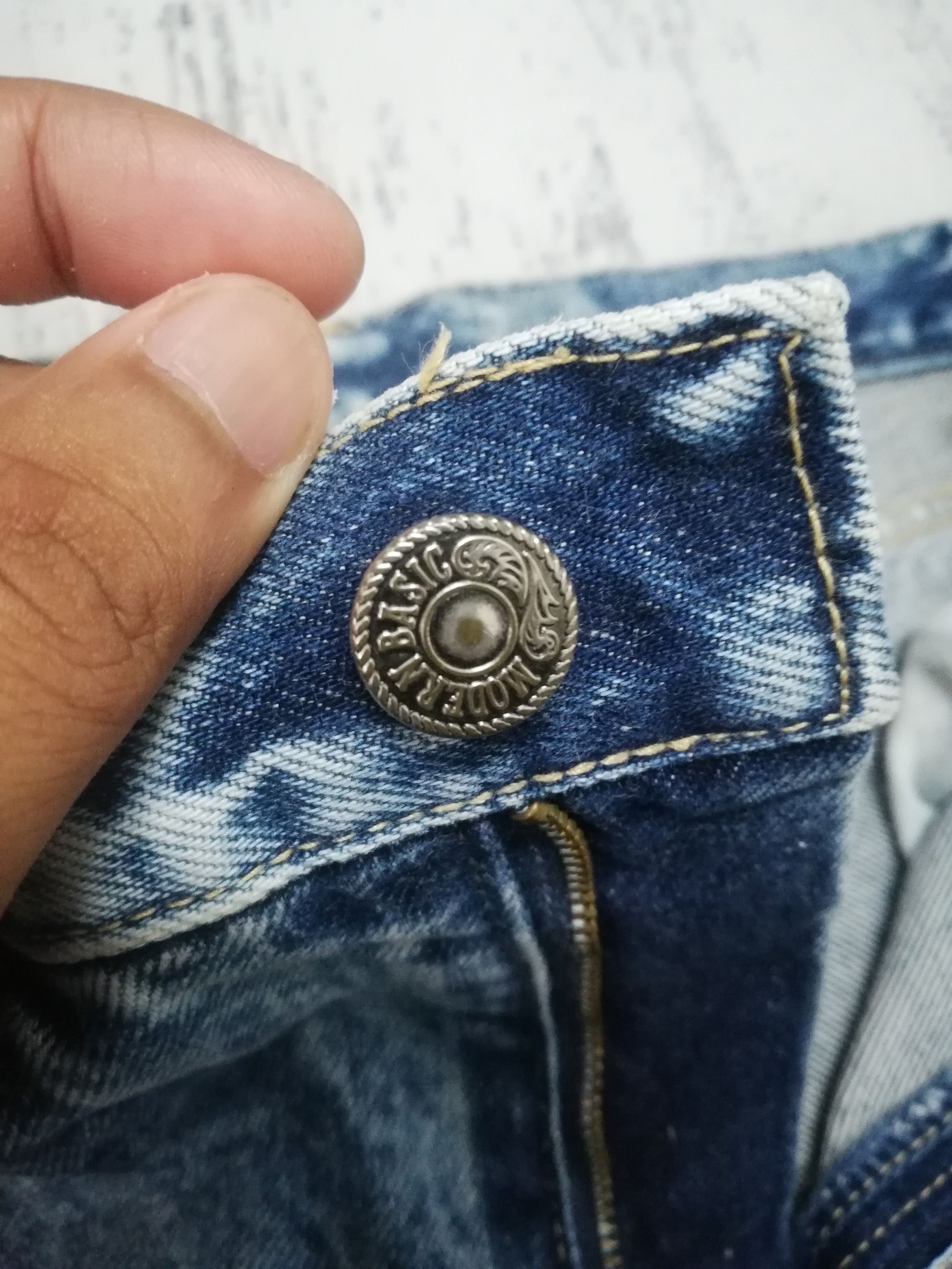 Seditionaries Japanese Acid Wash Jean Carrot Cut Retro Punk Jeans 30x31.5 Size US 30 / EU 46 - 10 Thumbnail