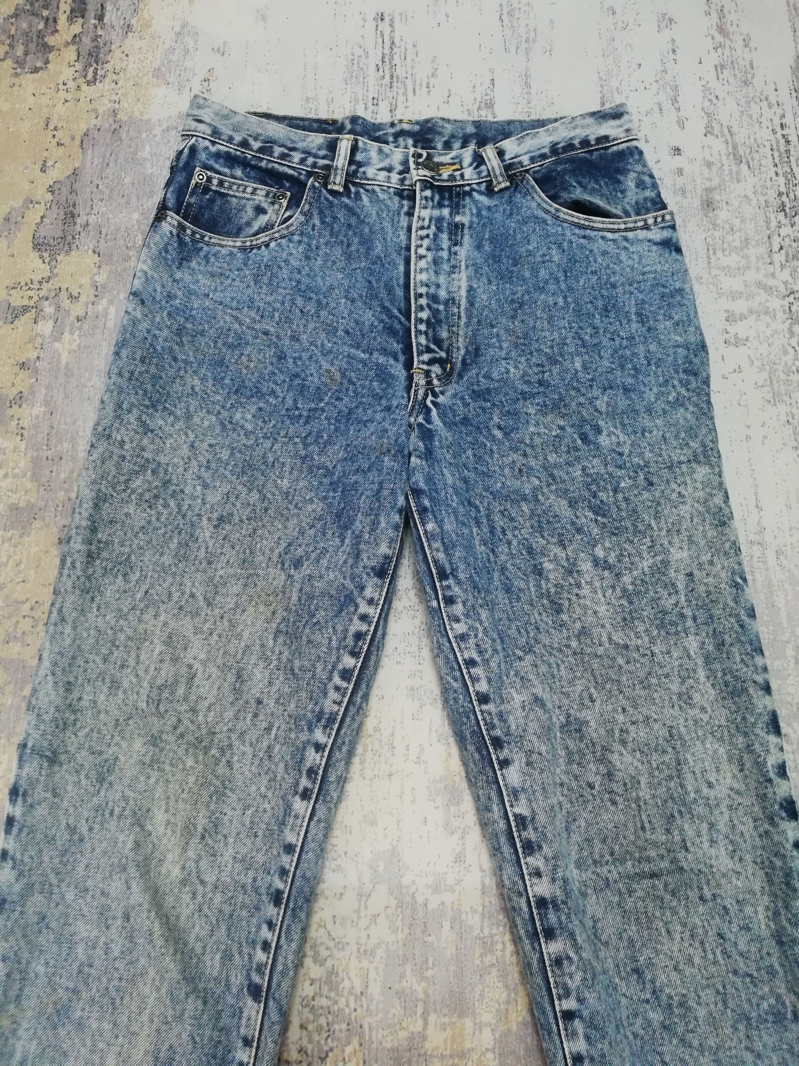 Seditionaries Japanese Acid Wash Jean Carrot Cut Retro Punk Jeans 30x31.5 Size US 30 / EU 46 - 3 Thumbnail