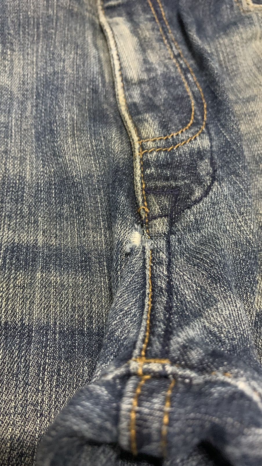 Japanese Brand Japanese Rusty Hysteric Glamour Style Distressed Denim Size US 34 / EU 50 - 6 Thumbnail