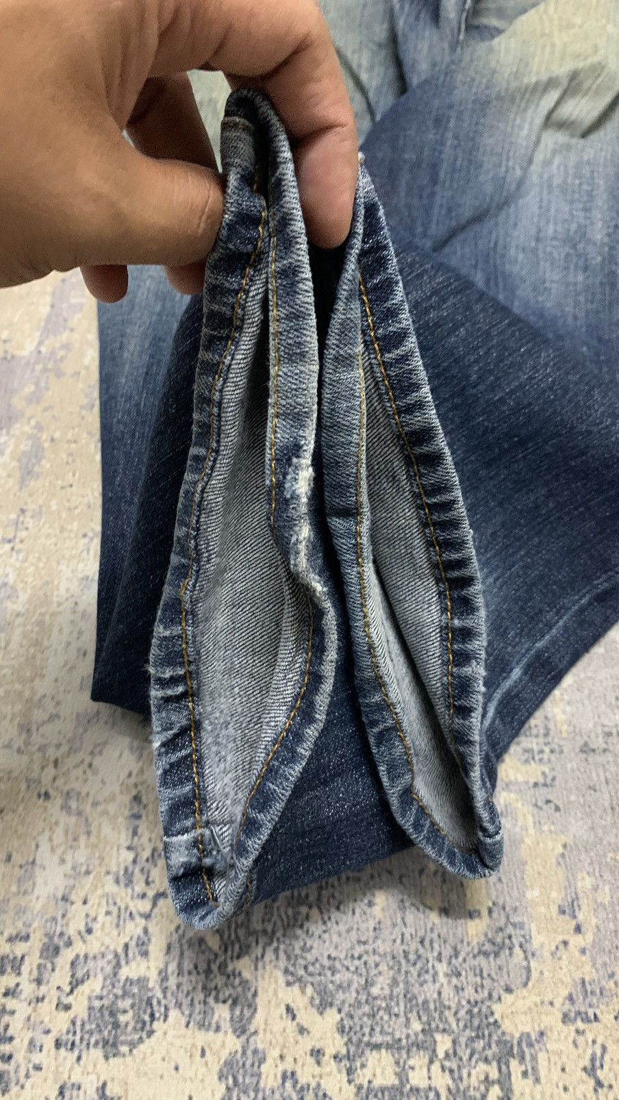 Japanese Brand Japanese Rusty Hysteric Glamour Style Distressed Denim Size US 34 / EU 50 - 8 Thumbnail