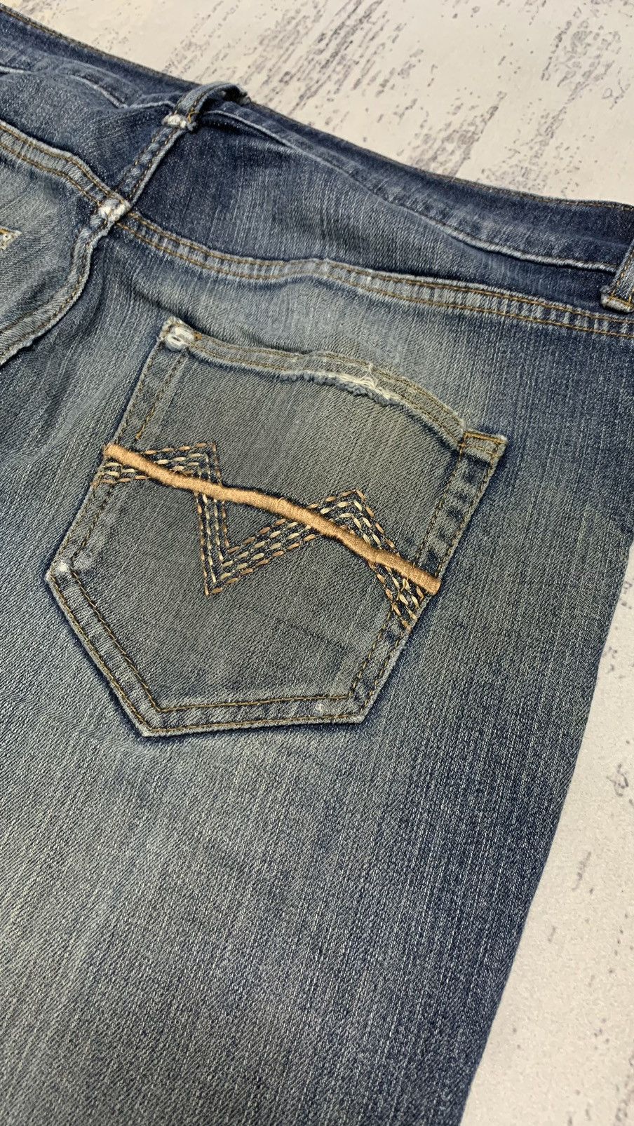 Japanese Brand Japanese Rusty Hysteric Glamour Style Distressed Denim Size US 34 / EU 50 - 15 Thumbnail