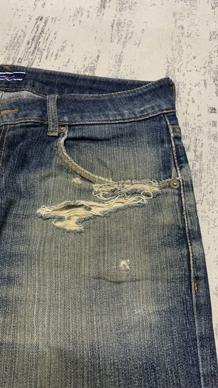 Japanese Brand Japanese Rusty Hysteric Glamour Style Distressed Denim Size US 34 / EU 50 - 7 Thumbnail
