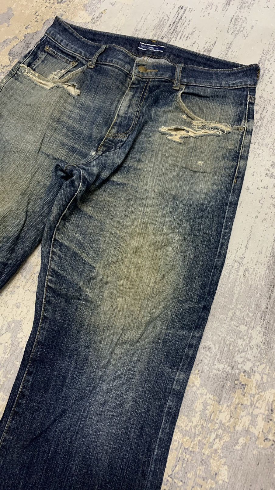 Japanese Brand Japanese Rusty Hysteric Glamour Style Distressed Denim Size US 34 / EU 50 - 3 Thumbnail