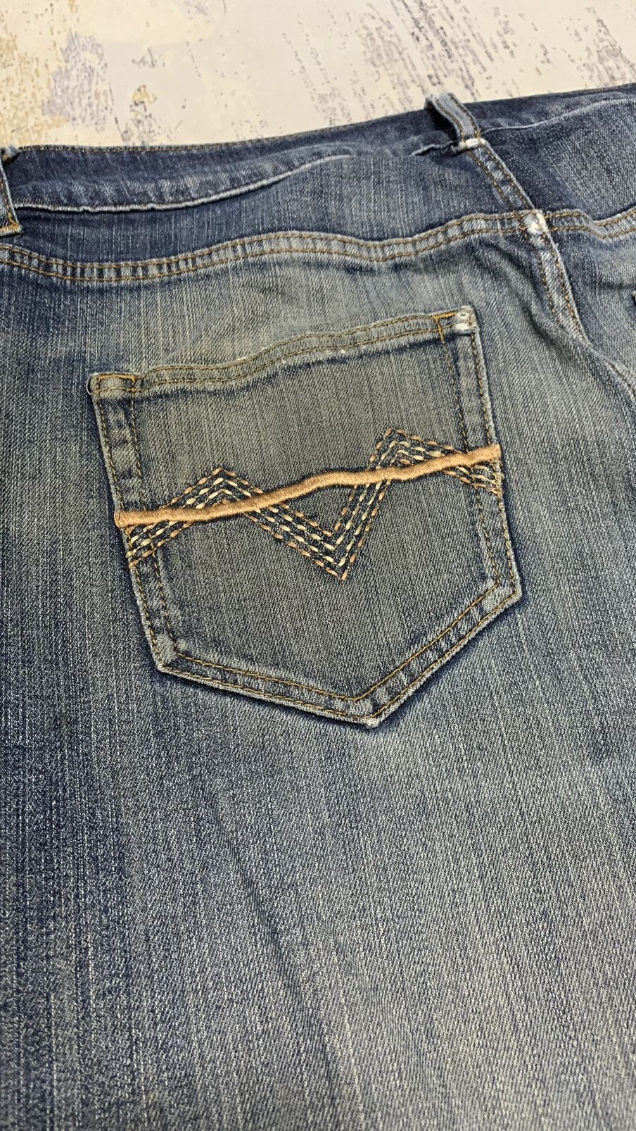 Japanese Brand Japanese Rusty Hysteric Glamour Style Distressed Denim Size US 34 / EU 50 - 16 Thumbnail