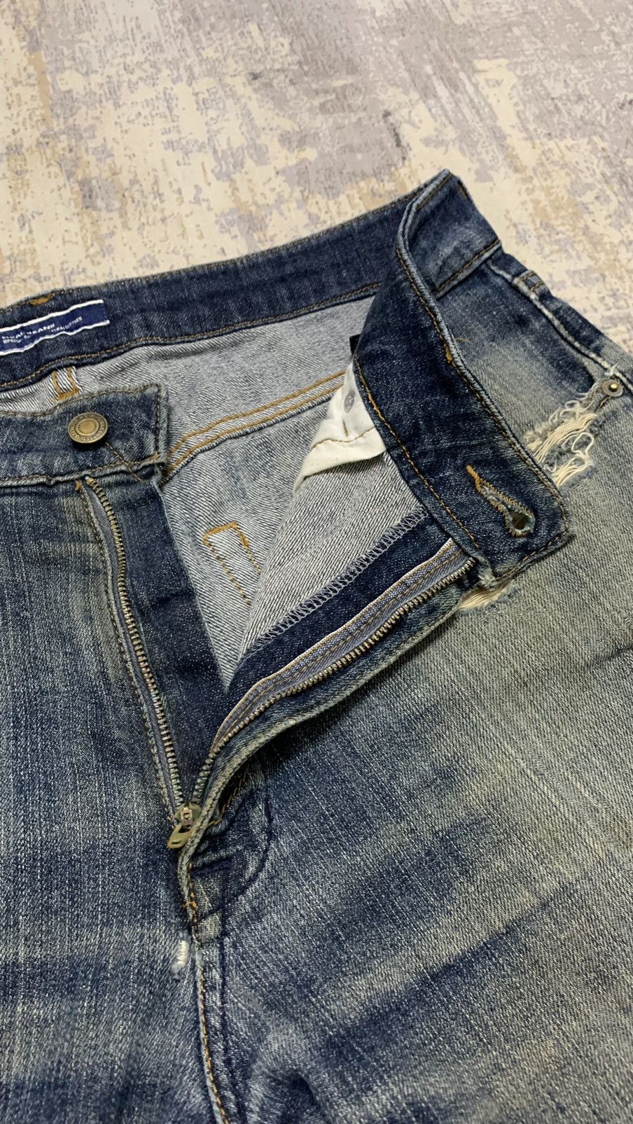 Japanese Brand Japanese Rusty Hysteric Glamour Style Distressed Denim Size US 34 / EU 50 - 9 Thumbnail