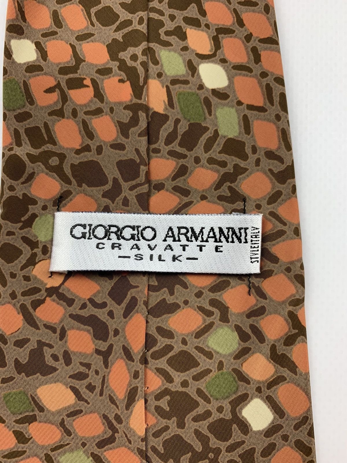 Giorgio Armani Giorgio Armani Silk Tie Size ONE SIZE - 4 Thumbnail