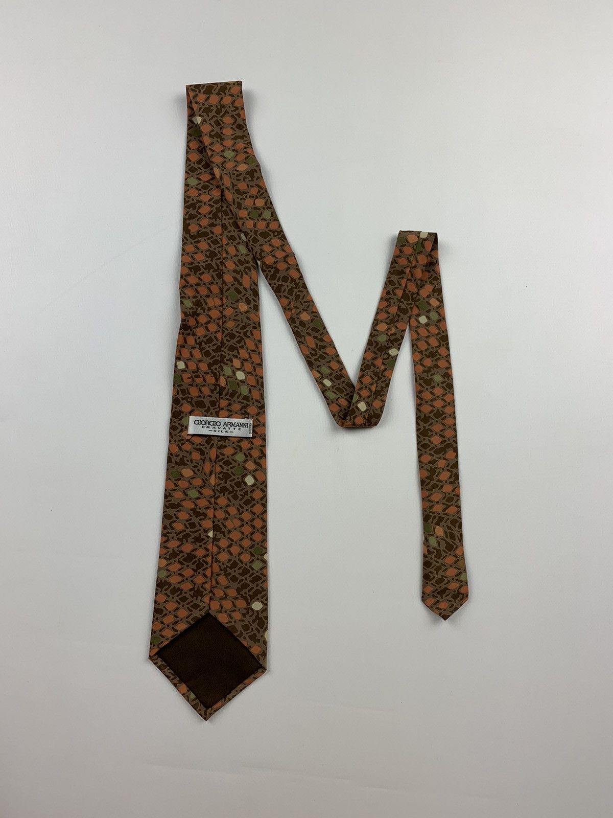 Giorgio Armani Giorgio Armani Silk Tie Size ONE SIZE - 1 Thumbnail