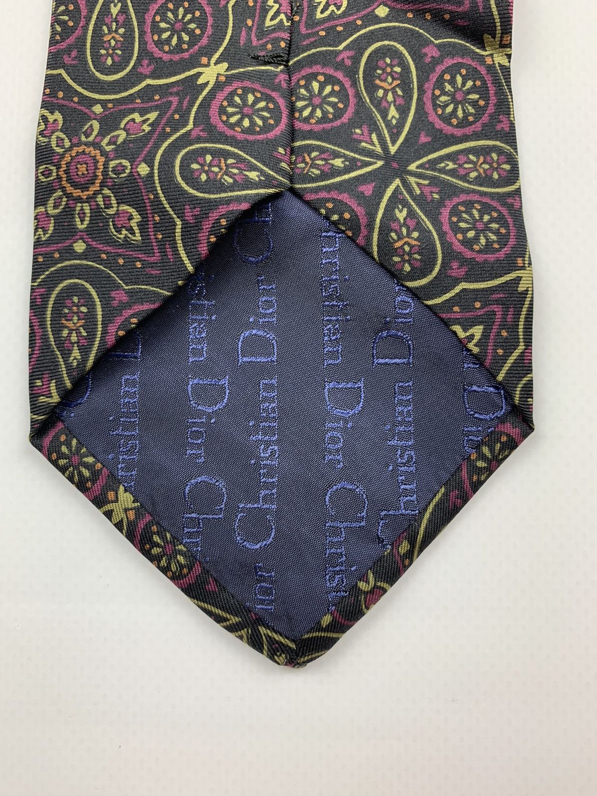 Christian Dior Monsieur Christian Dior Monsieur Silk Tie Size ONE SIZE - 5 Thumbnail