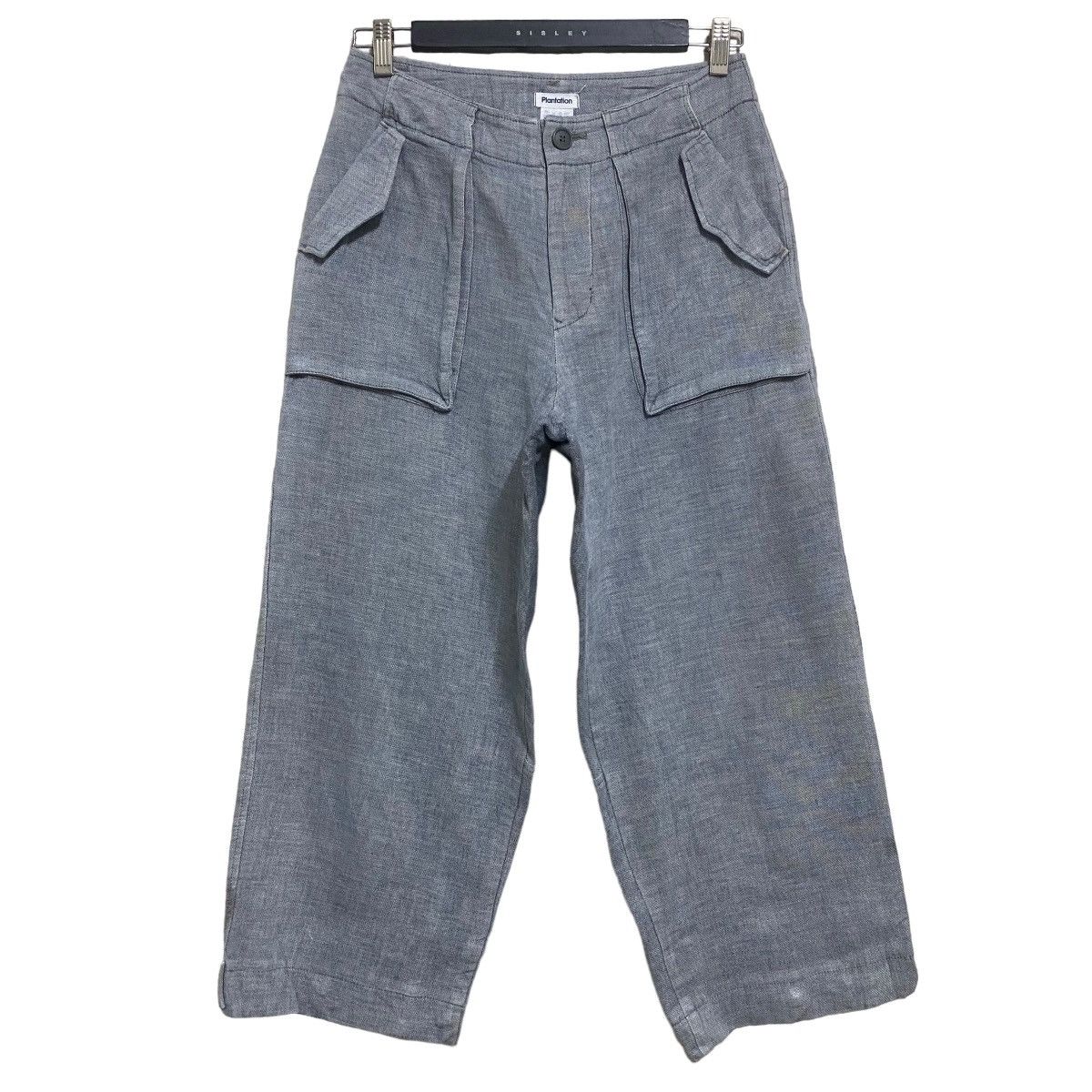 Issey Miyake Issey Miyake Plantation Linen Fatigue Pants Size US 29 - 1 Thumbnail