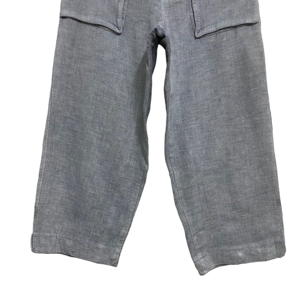 Issey Miyake Issey Miyake Plantation Linen Fatigue Pants Size US 29 - 6 Thumbnail