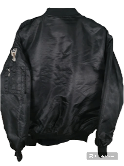 Vintage Vintage 80s Air Force Ma-1 Flight Bomber Jacket By T-Buc Size US L / EU 52-54 / 3 - 2 Thumbnail