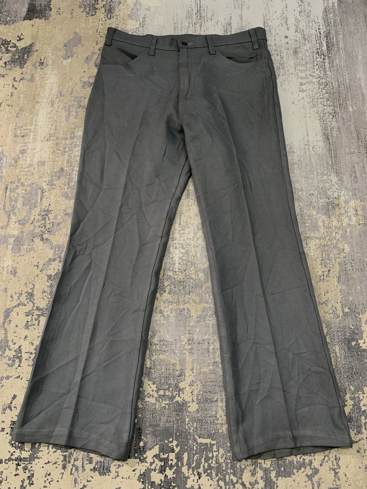Levi's VTG 80s Levi’s STA-PREST Flare Pant W35 Size US 35 - 1 Thumbnail