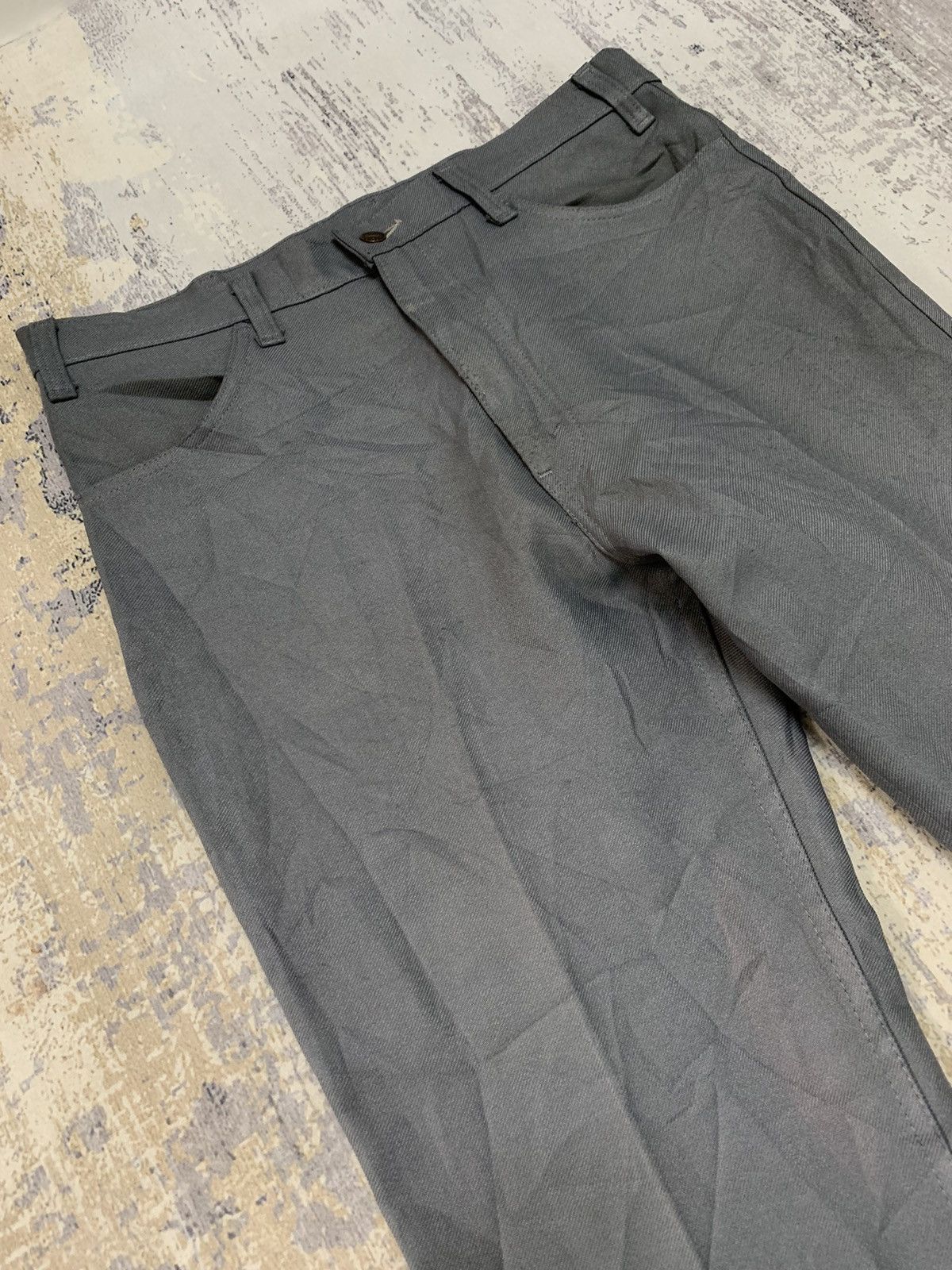Levi's VTG 80s Levi’s STA-PREST Flare Pant W35 Size US 35 - 3 Thumbnail