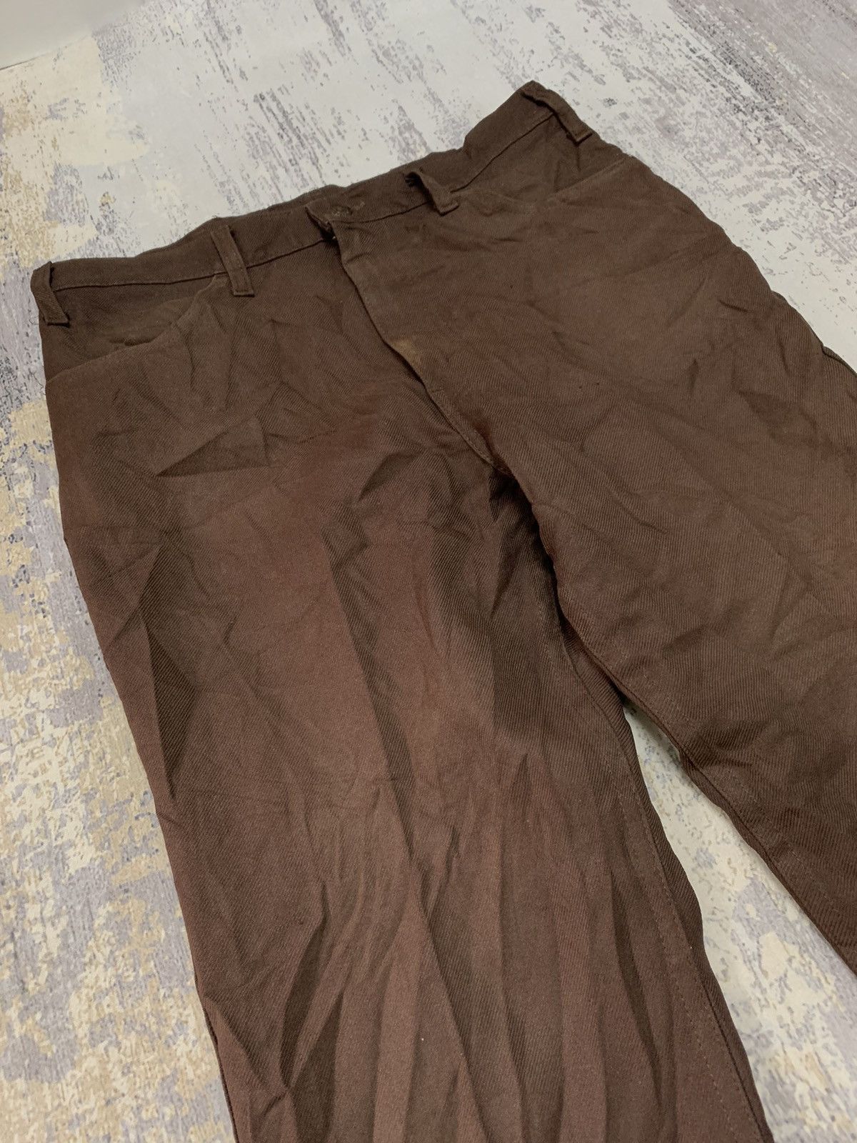 Levi's Vintage Levi’s Sta-Prest Flared Pants 34x31.5 Size US 34 / EU 50 - 3 Thumbnail