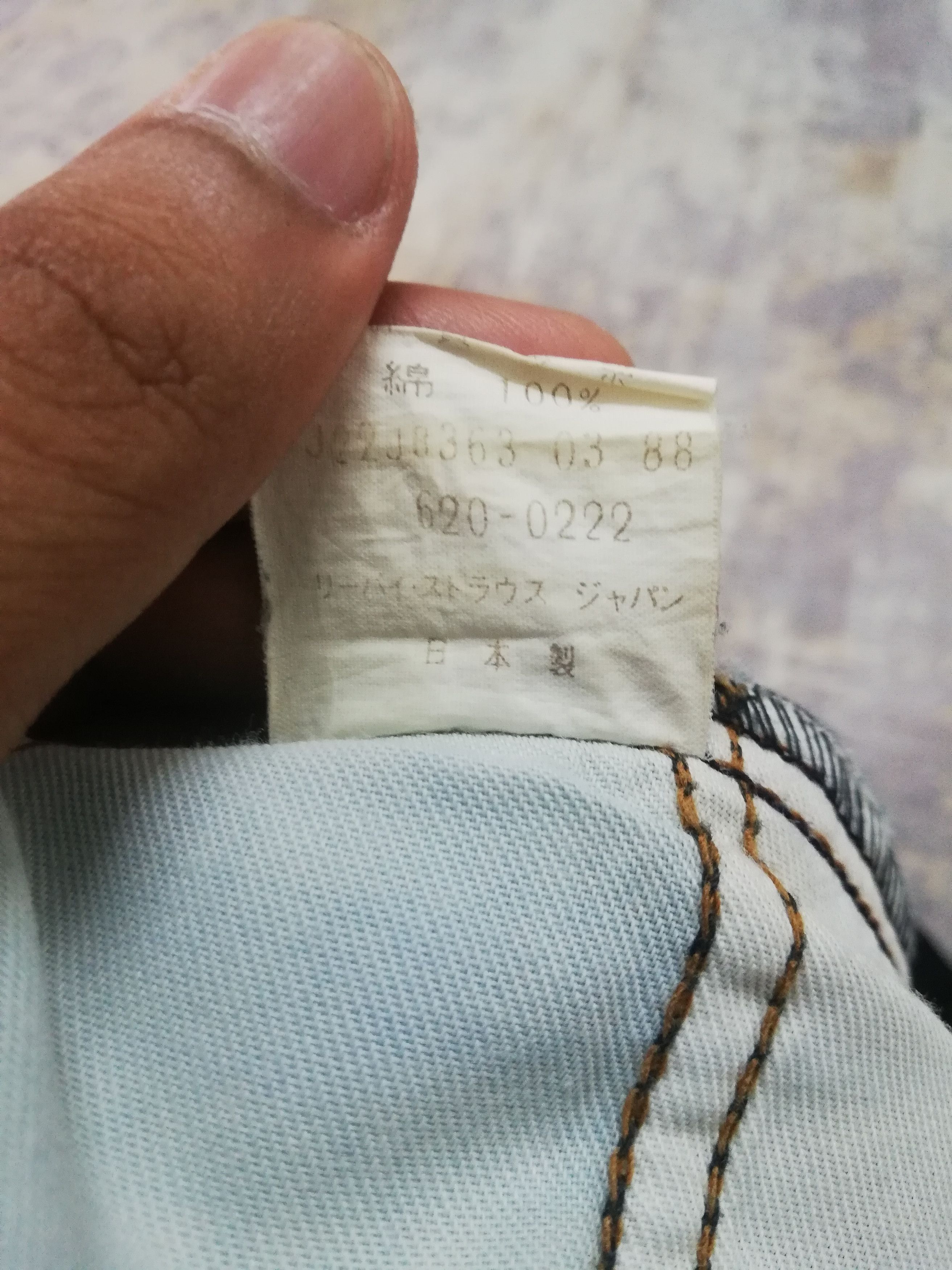 Levi's VTG Levi's Japan 620-0222 Denim Jeans Made In Japan Size US 30 / EU 46 - 8 Thumbnail
