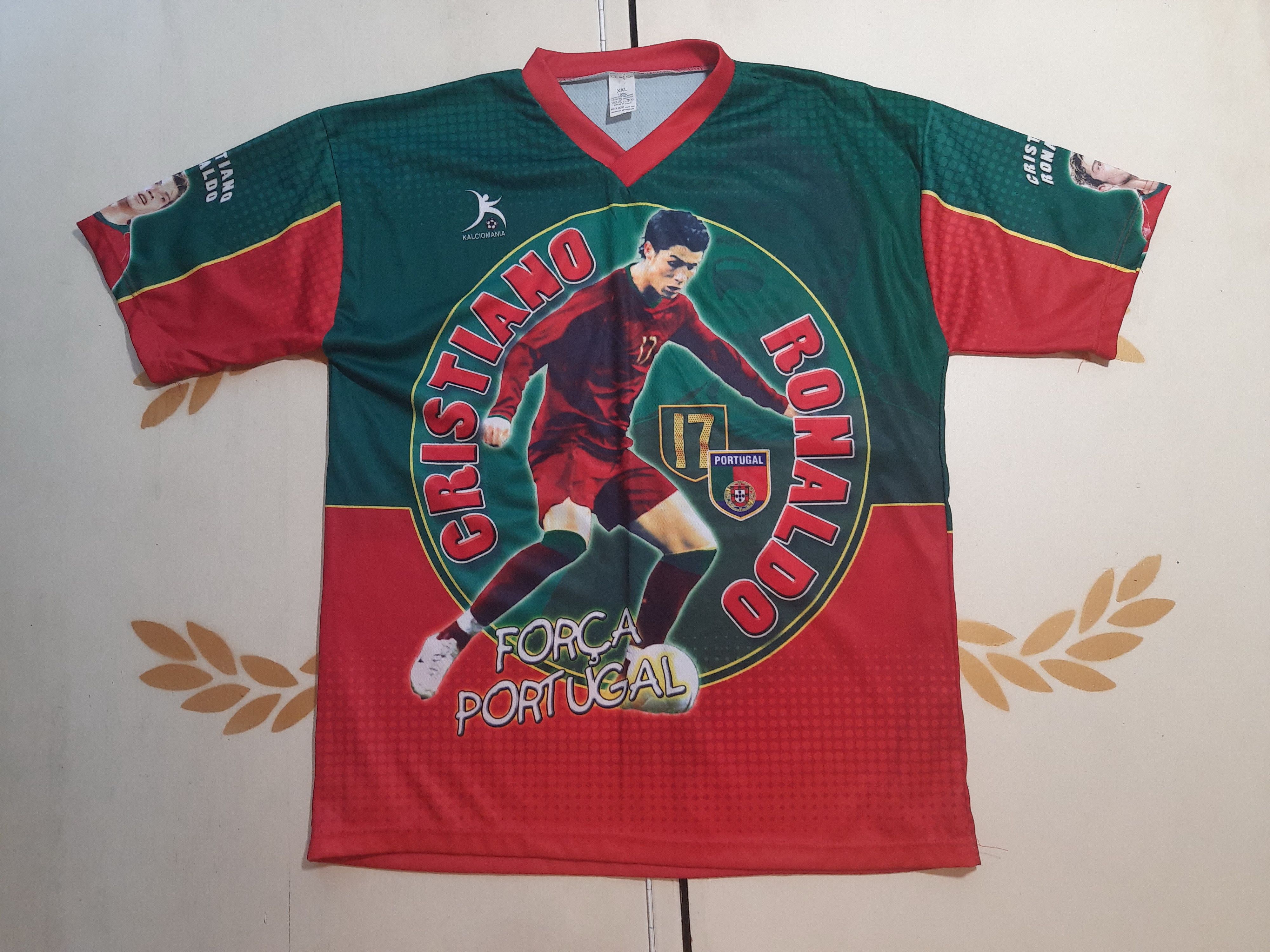 Vintage Kalciomania Cristiano Ronaldo Jersey Vintage Size US XXL / EU 58 / 5 - 1 Thumbnail