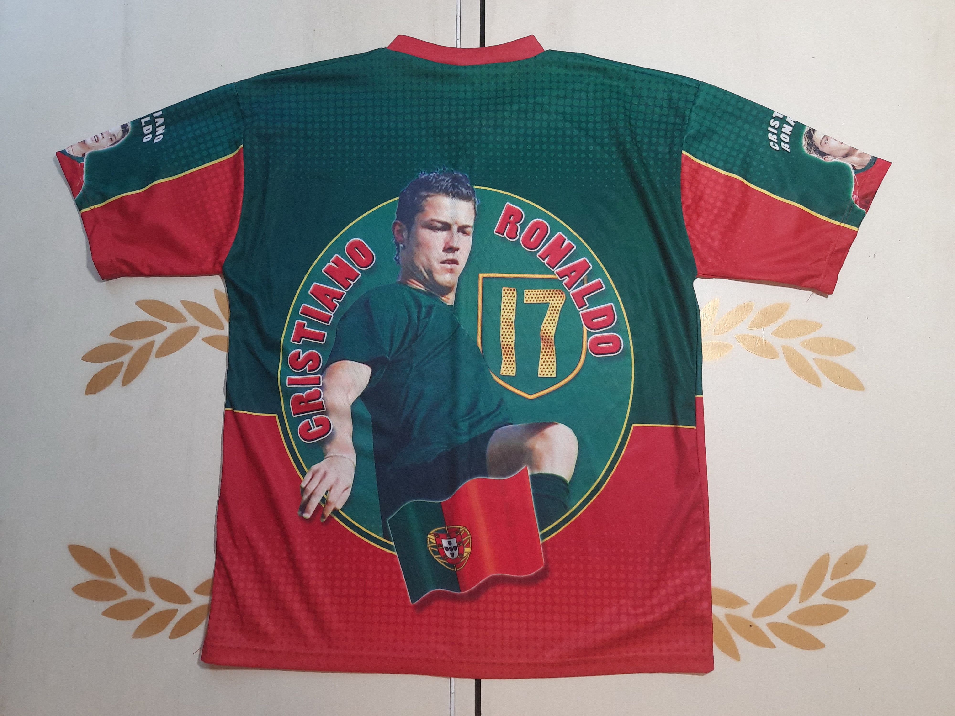 Vintage Kalciomania Cristiano Ronaldo Jersey Vintage Size US XXL / EU 58 / 5 - 10 Thumbnail