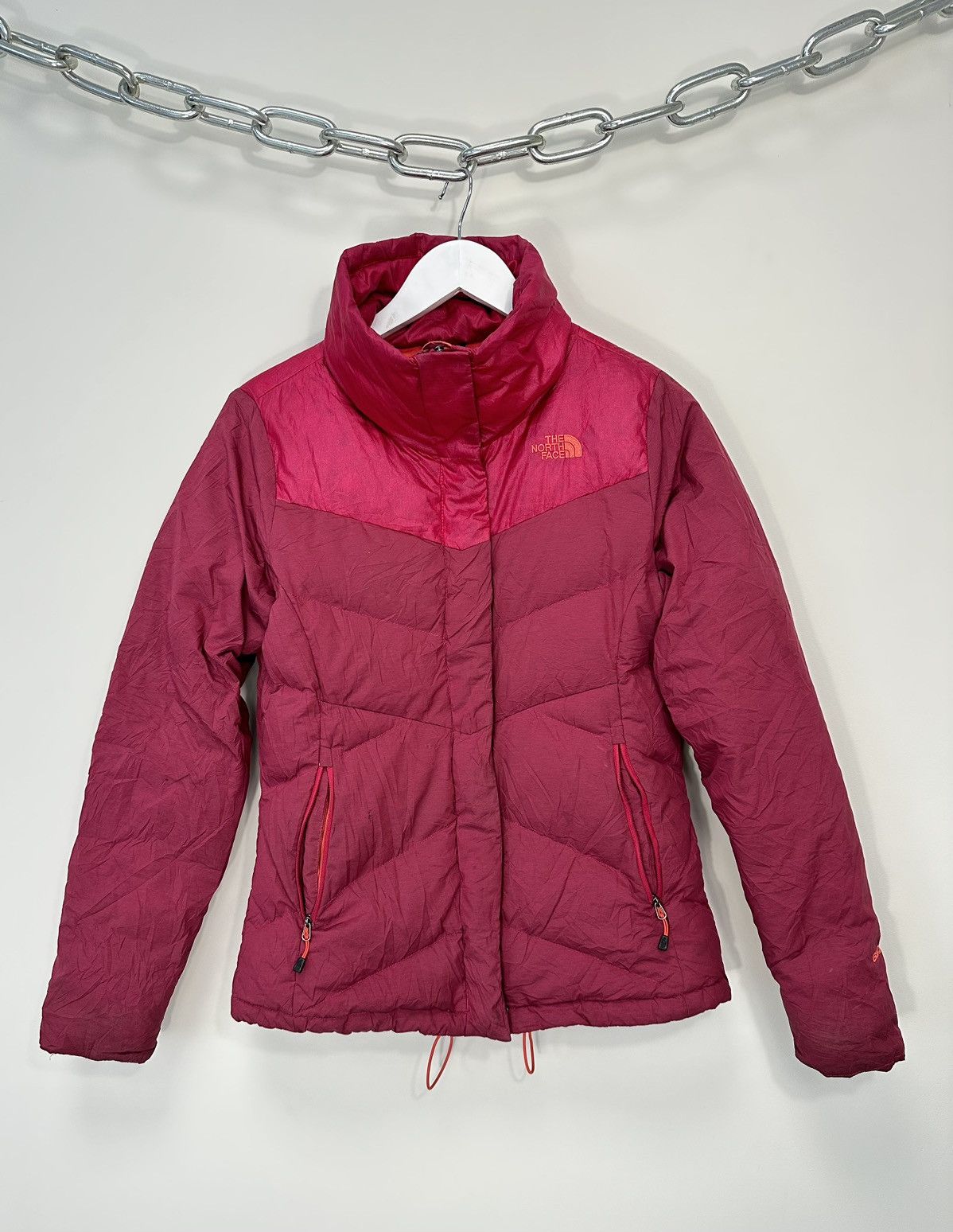 Vintage Y2K Preloved The North Face Brown Lightweight Puffer Jacket L