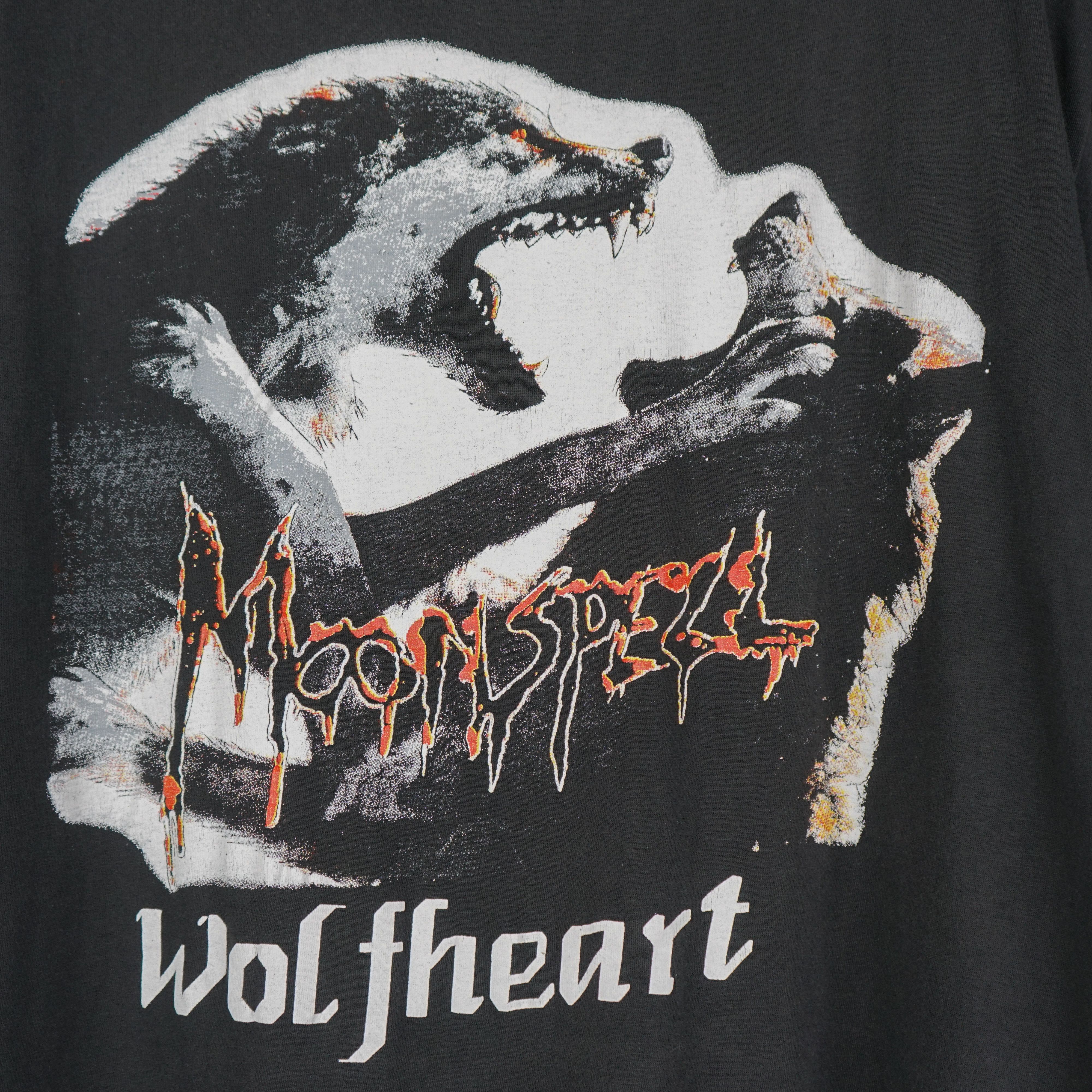 Band Tees × Vintage 1995 Moonspell t shirt Folk Black Metal Size US M / EU 48-50 / 2 - 2 Thumbnail