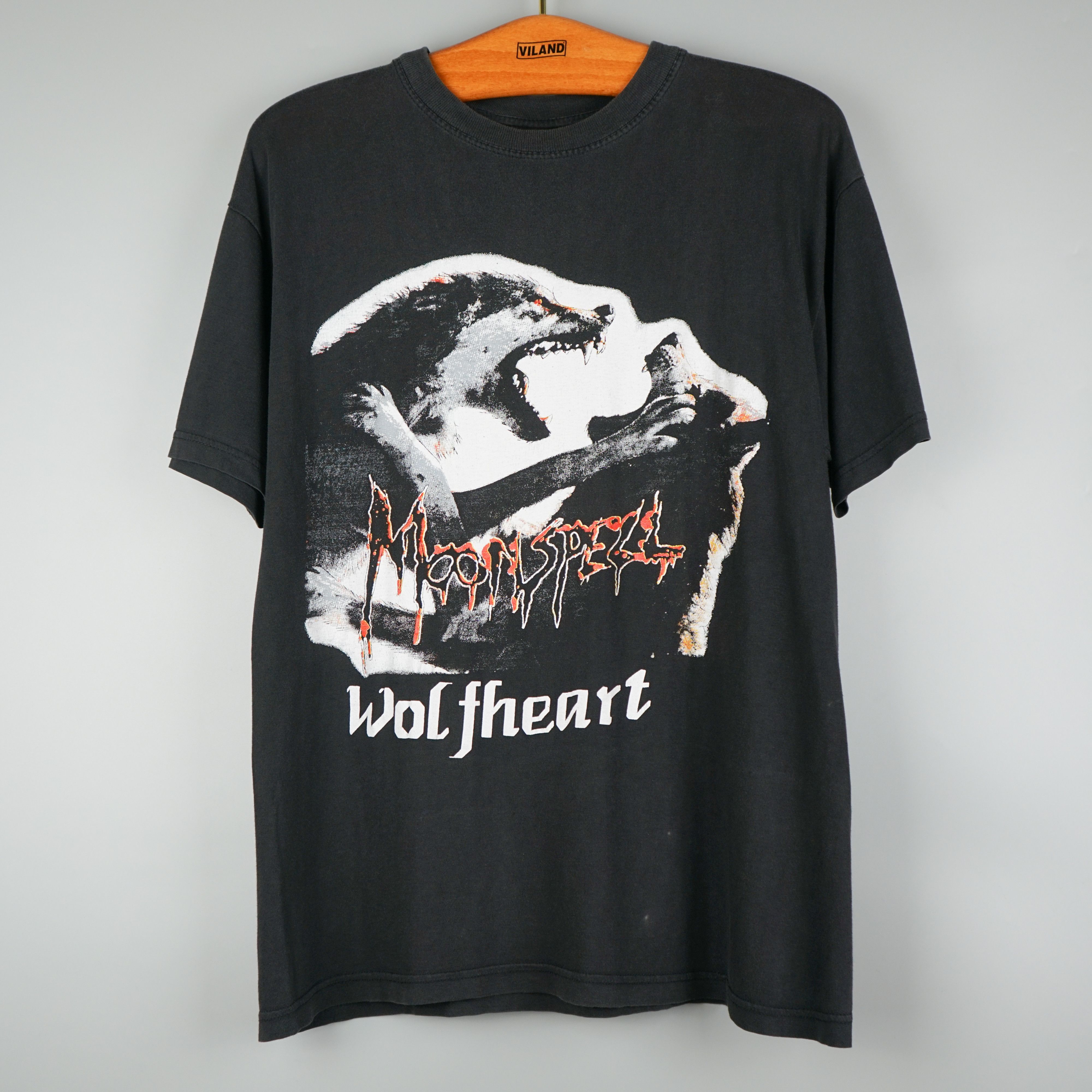 Band Tees × Vintage 1995 Moonspell t shirt Folk Black Metal Size US M / EU 48-50 / 2 - 1 Thumbnail