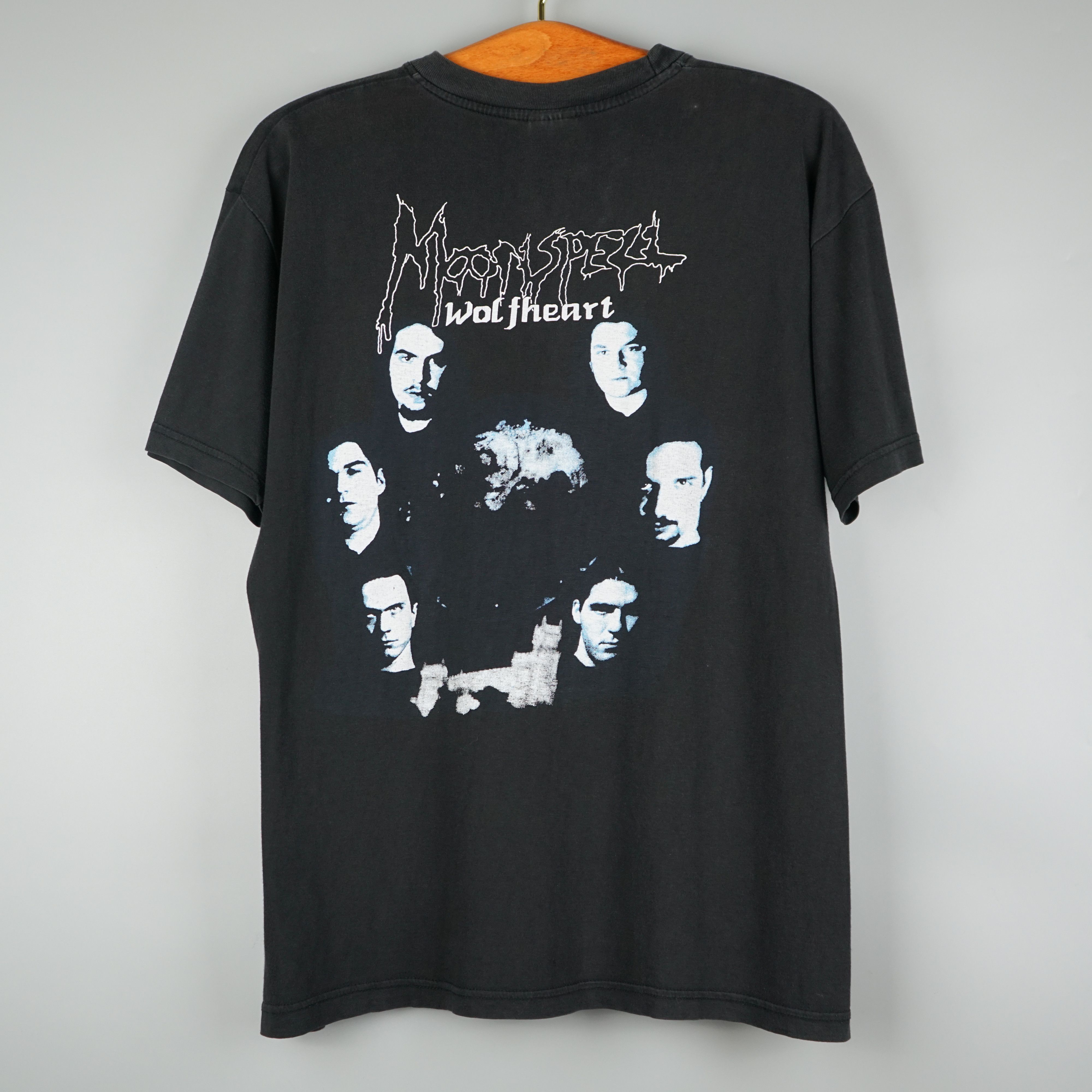 Band Tees × Vintage 1995 Moonspell t shirt Folk Black Metal Size US M / EU 48-50 / 2 - 5 Thumbnail