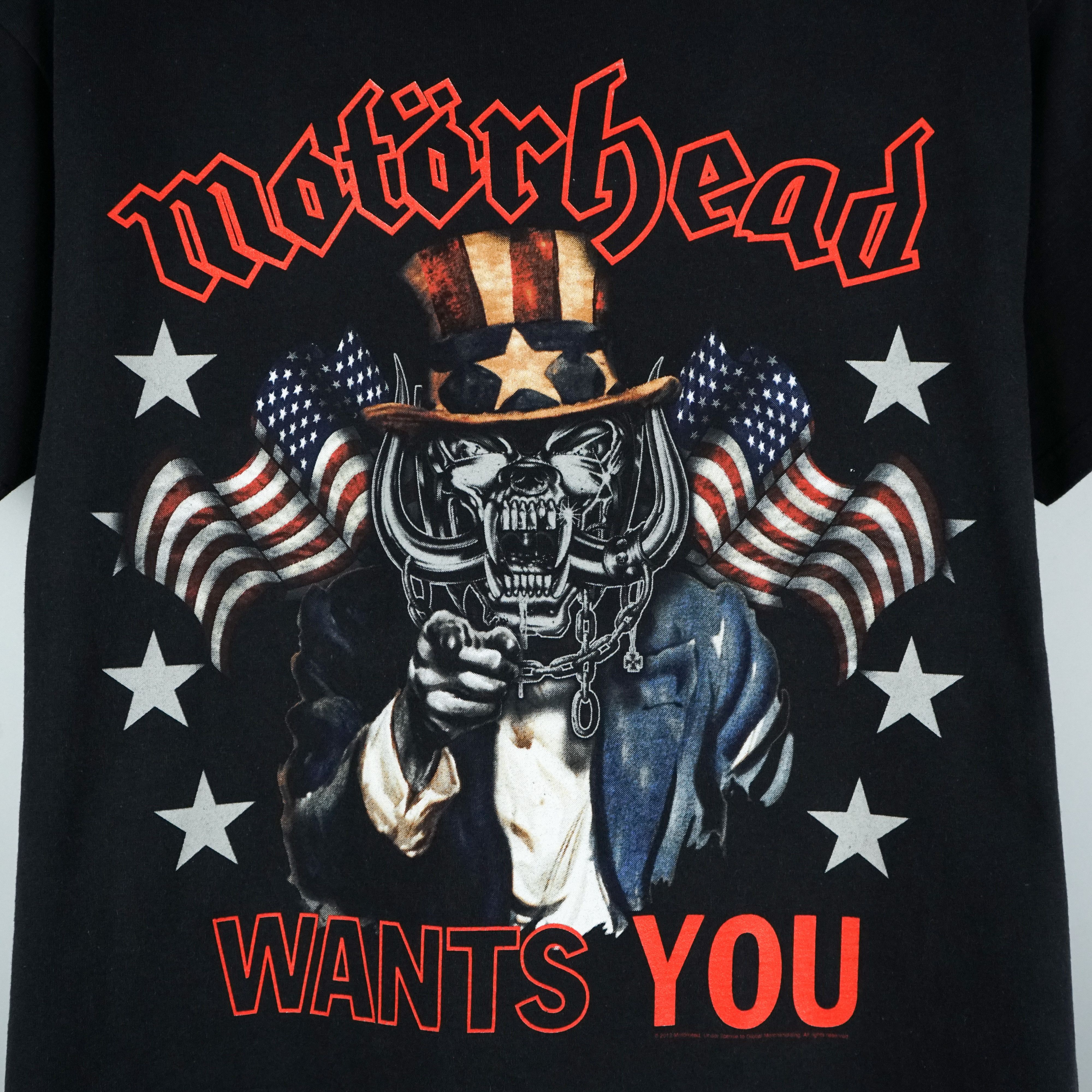 Band Tees × Vintage 2012 Motorhead t shirt Size US M / EU 48-50 / 2 - 2 Thumbnail