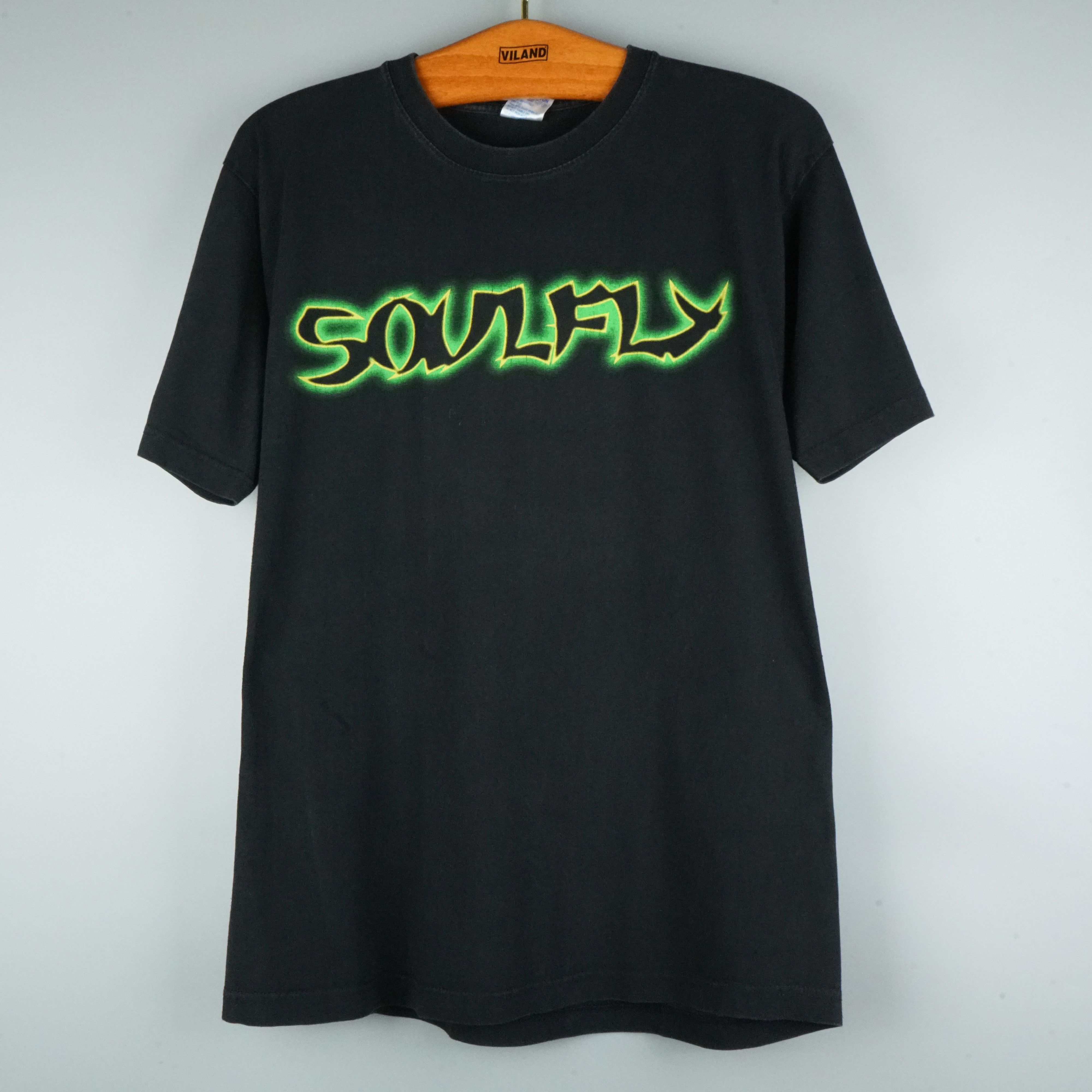 2002 Rare VTG Soulfly Tour 3 Album Rock Band Concert Sz XL Shirt Sepultra  Retro