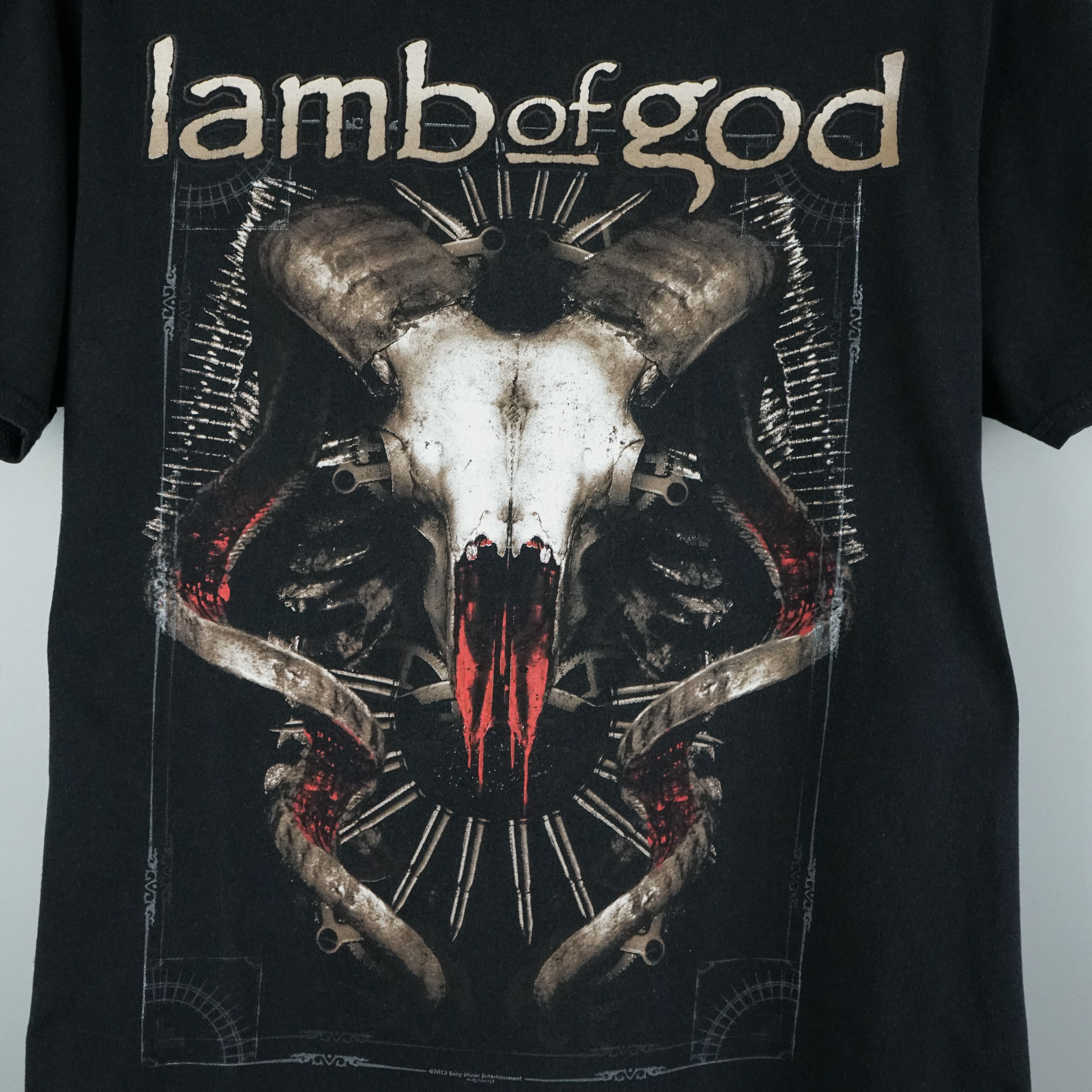 Band Tees × Vintage 2013 Lamb Of God t-shirt Size US M / EU 48-50 / 2 - 2 Thumbnail
