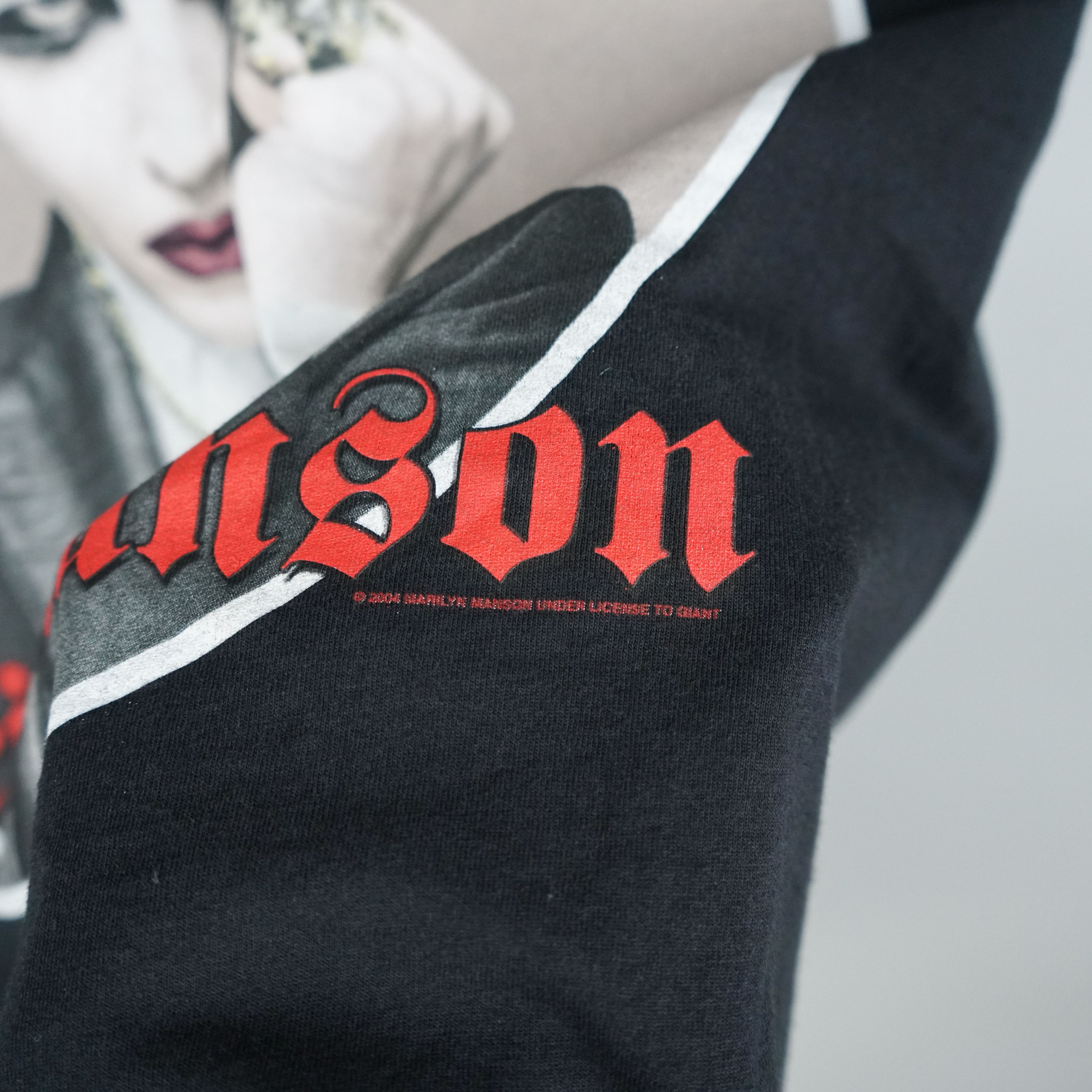 Band Tees × Marilyn Manson × Vintage Marilyn Manson t shirt 2004 tour t shirt Size US M / EU 48-50 / 2 - 3 Thumbnail