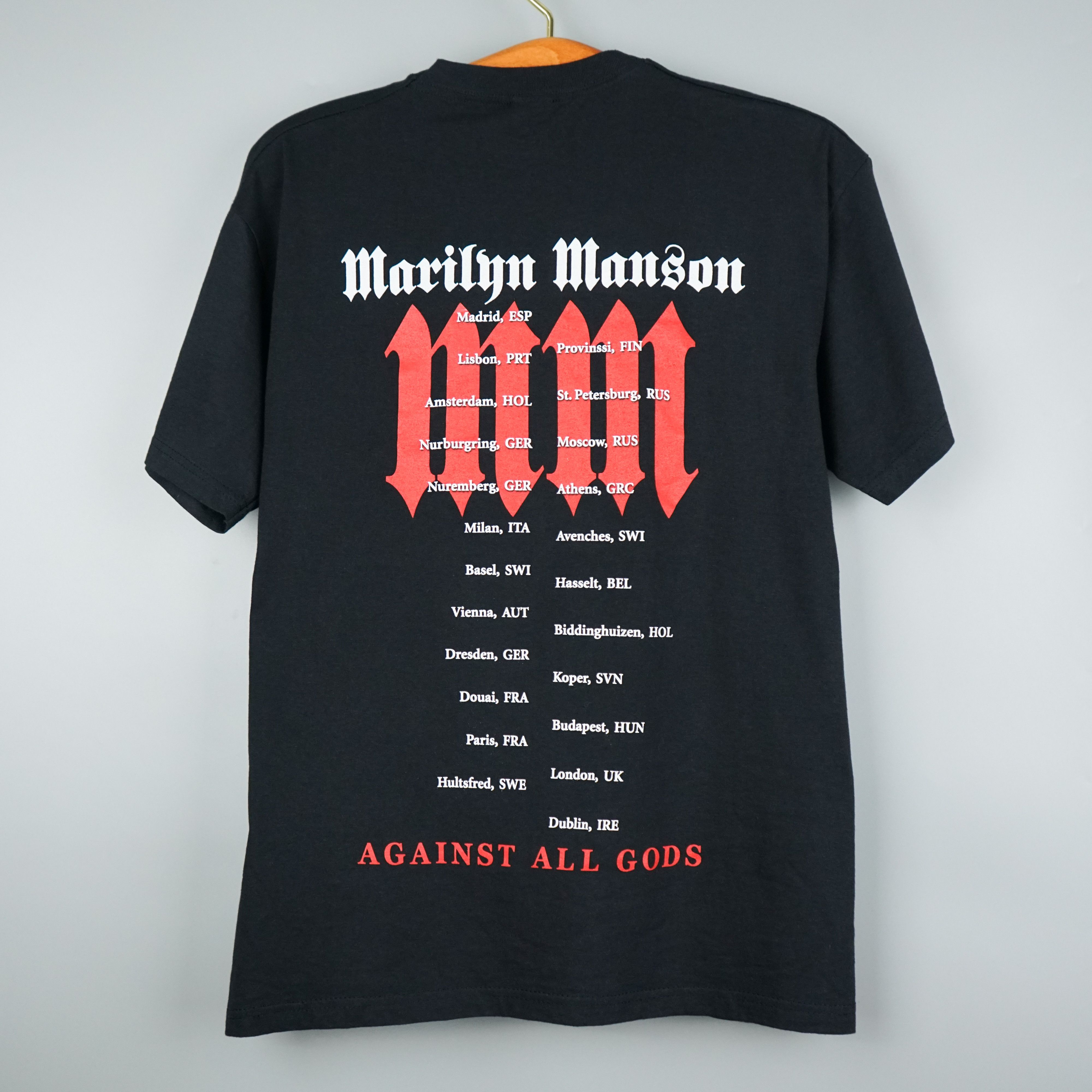 Band Tees × Marilyn Manson × Vintage Marilyn Manson t shirt 2004 tour t shirt Size US M / EU 48-50 / 2 - 6 Thumbnail