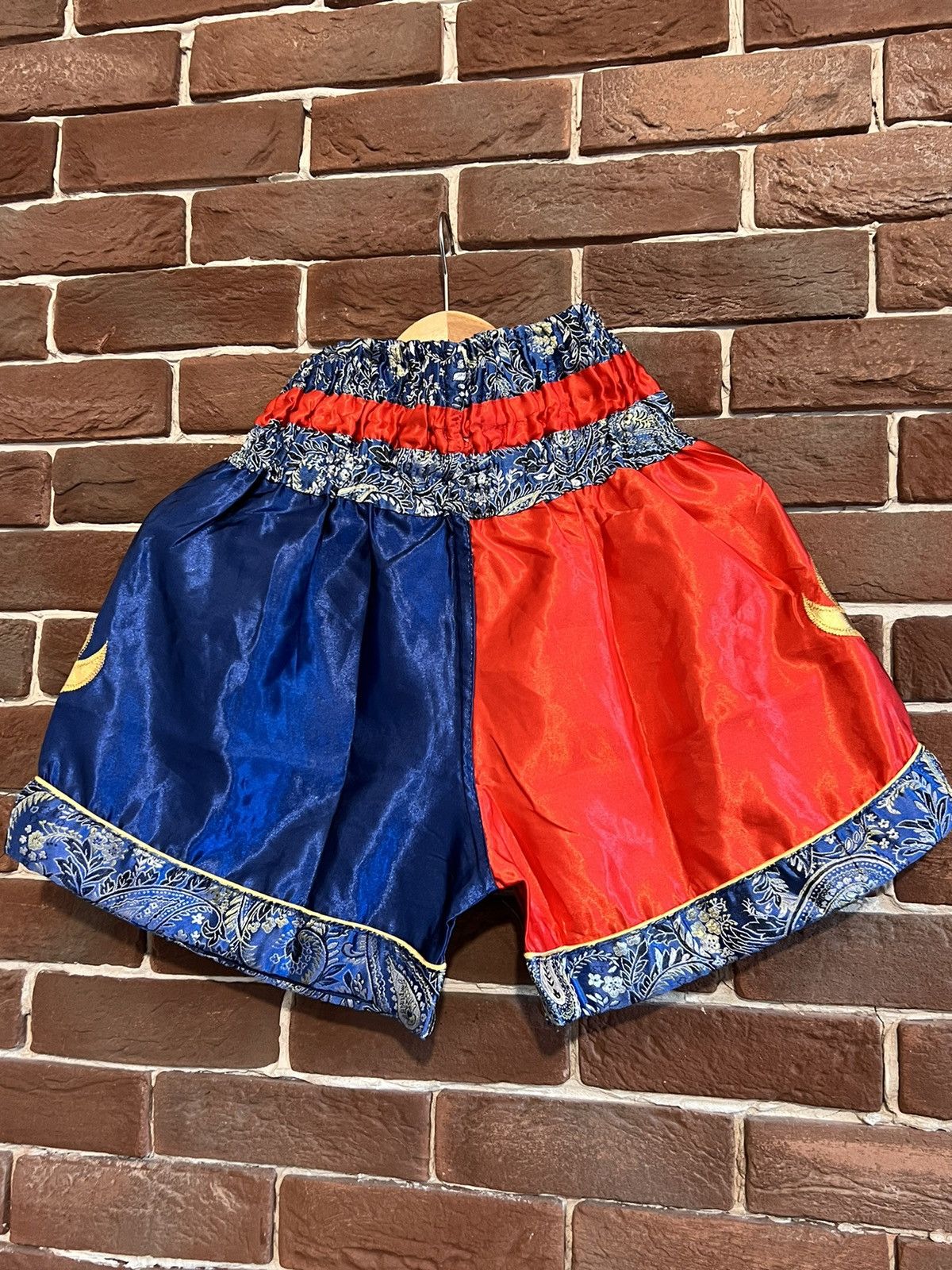 Vintage Vintage Thaiboxing Kickboxing Shorts Hype Streetwear Drip Y2 Size US 32 / EU 48 - 3 Thumbnail