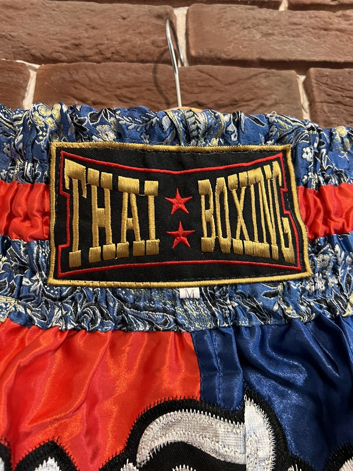 Vintage Vintage Thaiboxing Kickboxing Shorts Hype Streetwear Drip Y2 Size US 32 / EU 48 - 4 Thumbnail