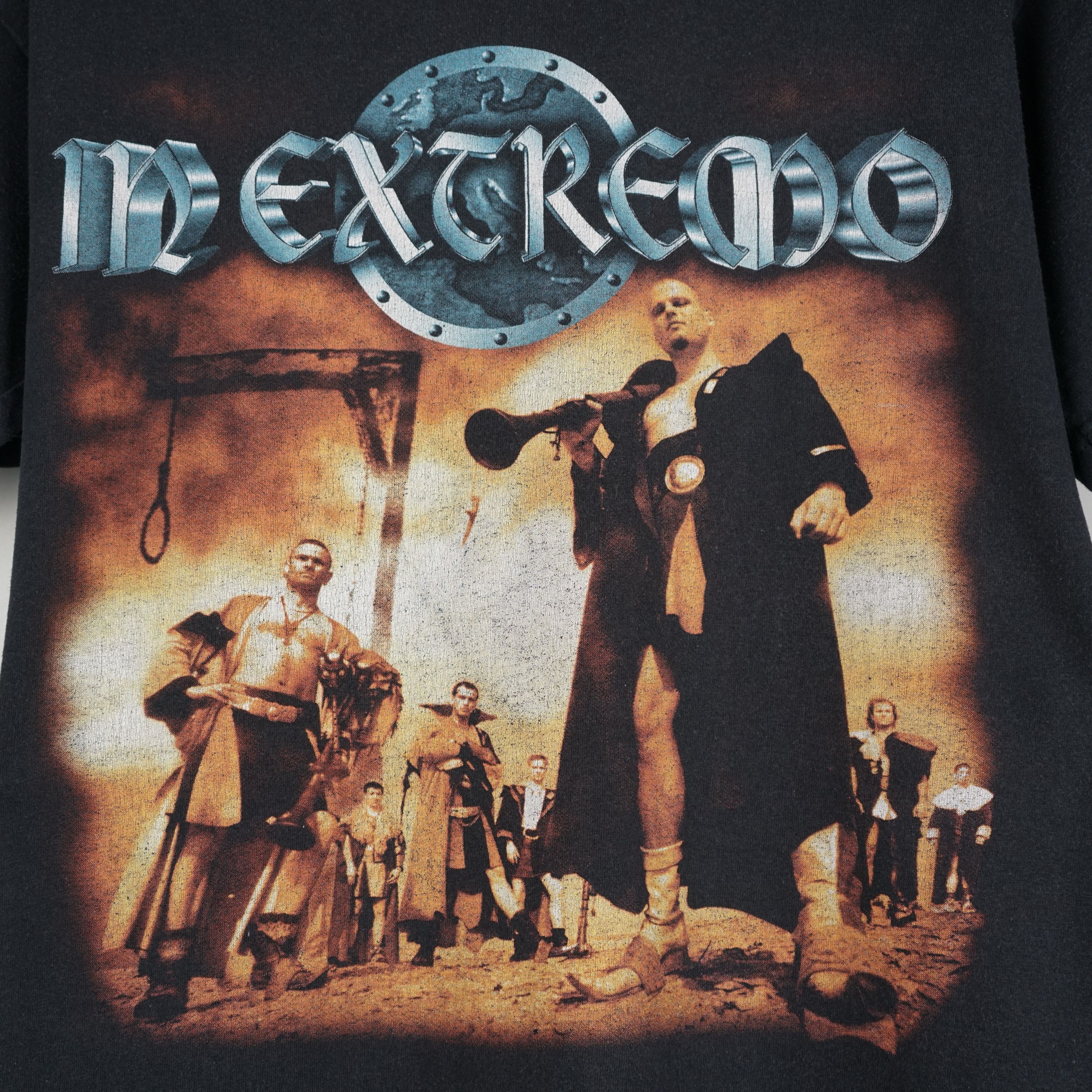 Band Tees × Vintage 1999 In Extremo t-shirt 99 tour Size US M / EU 48-50 / 2 - 2 Thumbnail