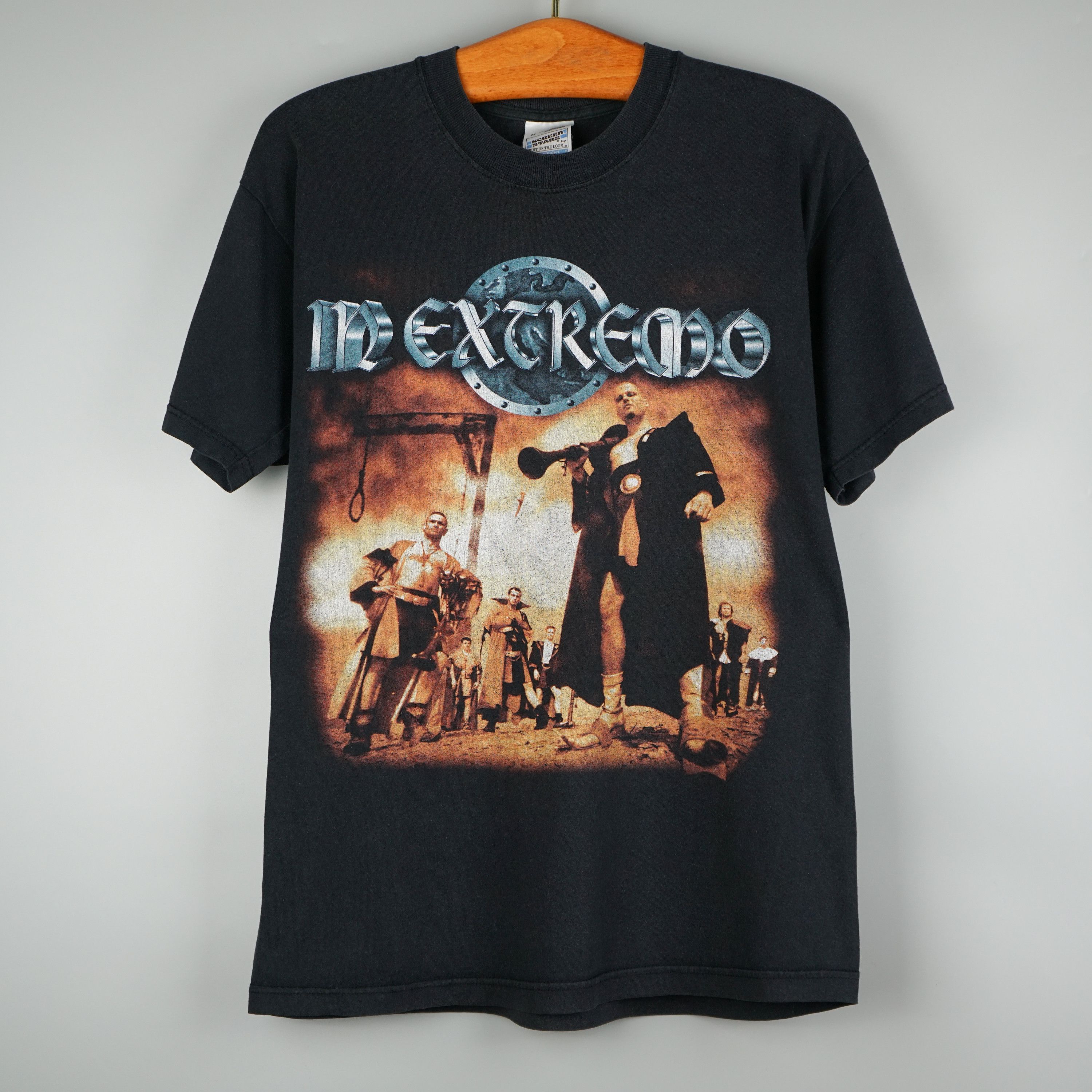 Band Tees × Vintage 1999 In Extremo t-shirt 99 tour Size US M / EU 48-50 / 2 - 1 Thumbnail