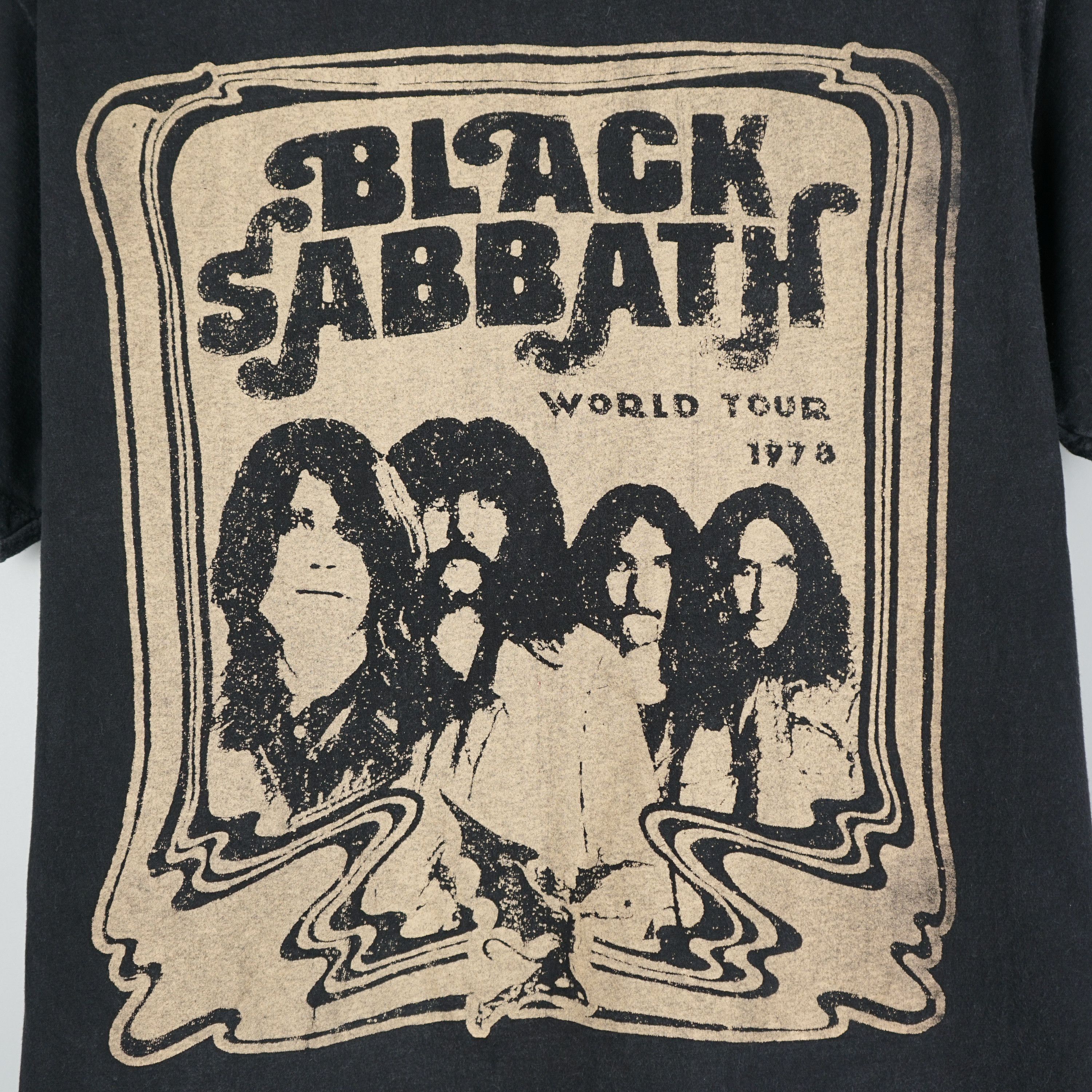 Band Tees × Black Sabbath × Vintage 1990s Black Sabbath t-shirt Size US M / EU 48-50 / 2 - 2 Thumbnail
