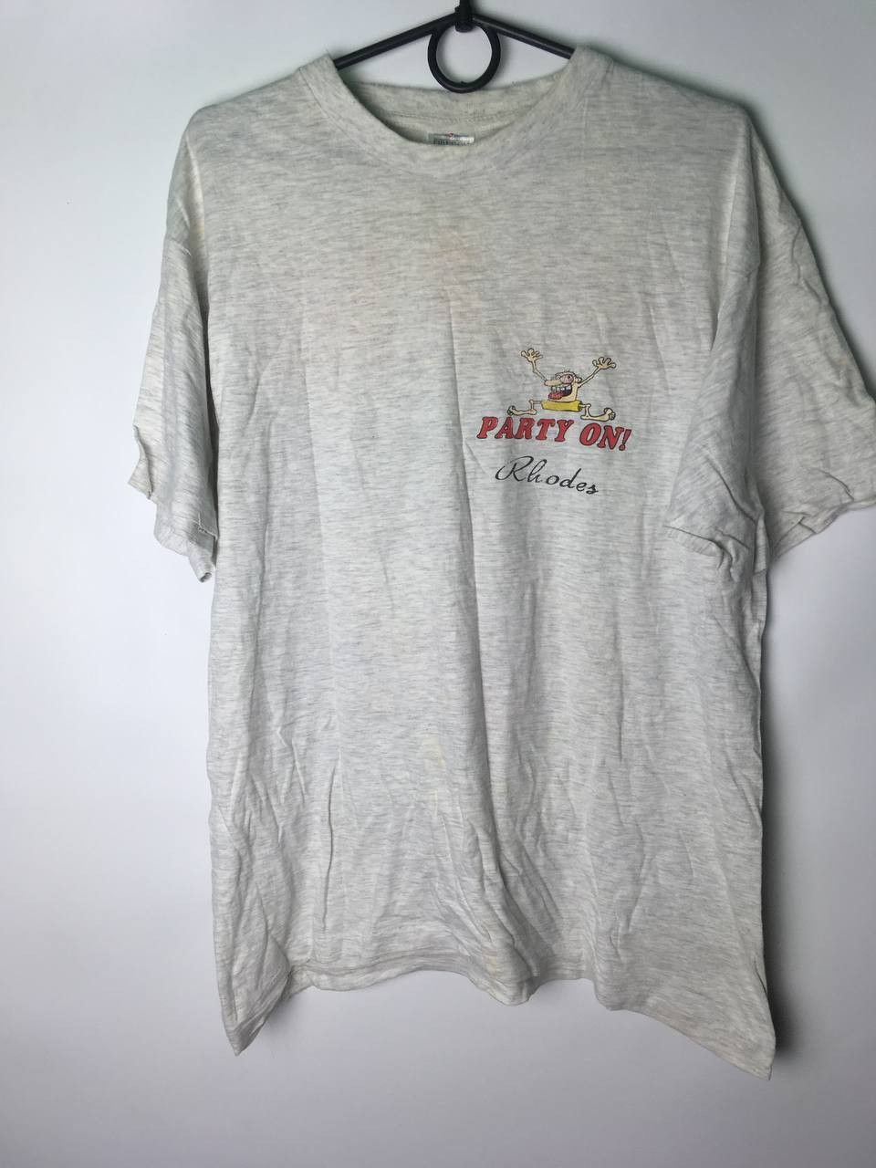 Vintage Vintage "help me I've fallen and i can't find my beer" tee Size US L / EU 52-54 / 3 - 1 Thumbnail