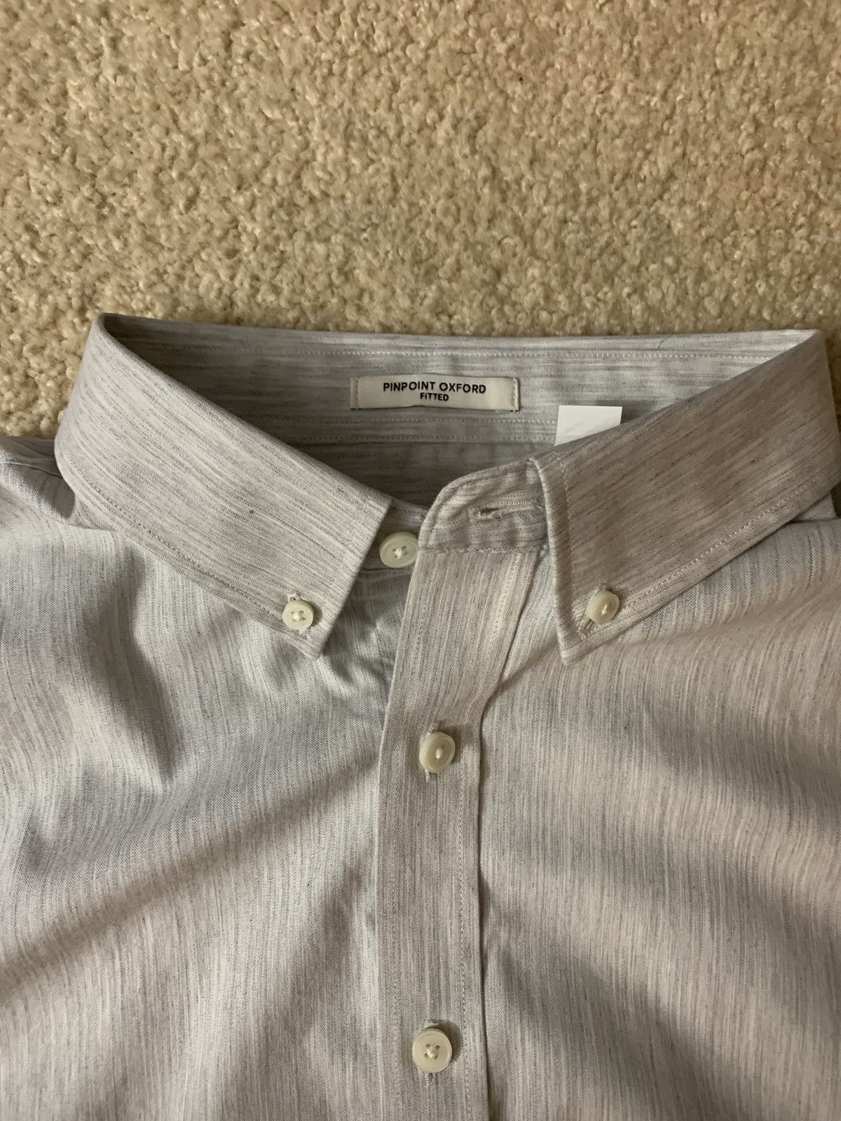 Gant Diamond G Fitted Pinpoint Oxford Size US L / EU 52-54 / 3 - 7 Thumbnail