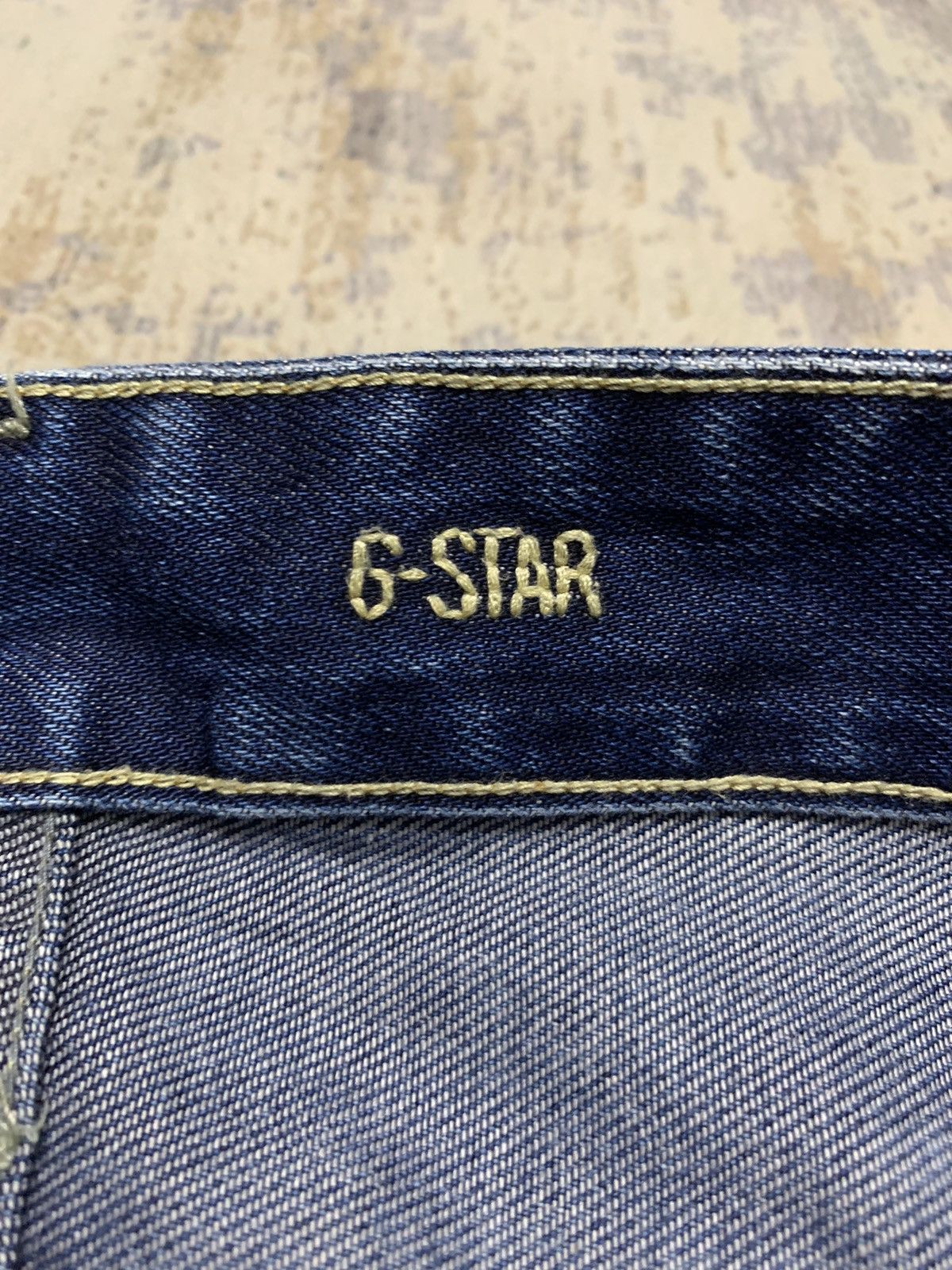 G-Star Vtg G-Star RAW Arc 3D Loose Tapered Distressed Denim Jeans Size US 35 - 16 Thumbnail