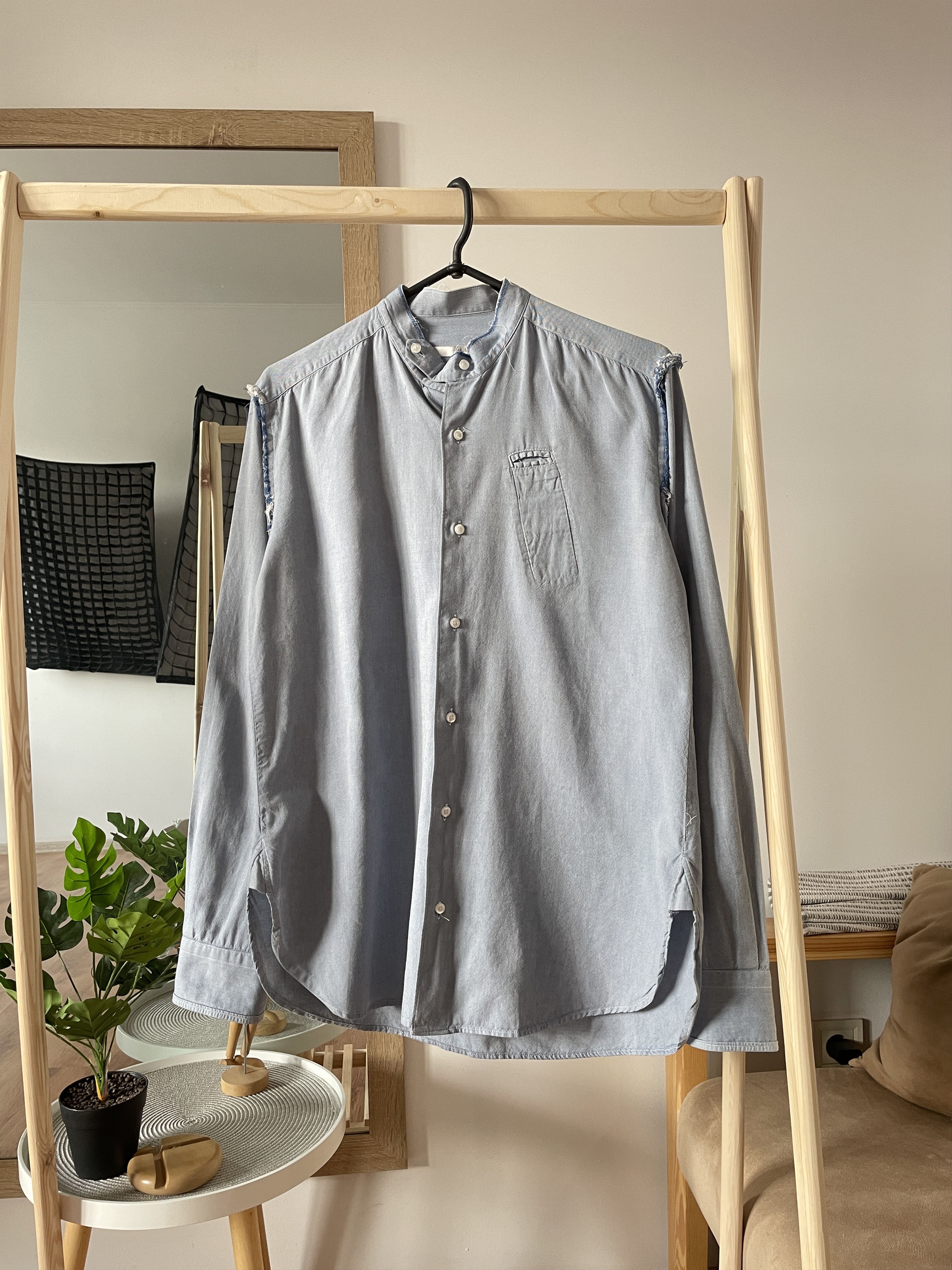 Other Unity U-NI-TY by JP Gassa Distressed Collarless Shirt Size M Size US M / EU 48-50 / 2 - 1 Thumbnail