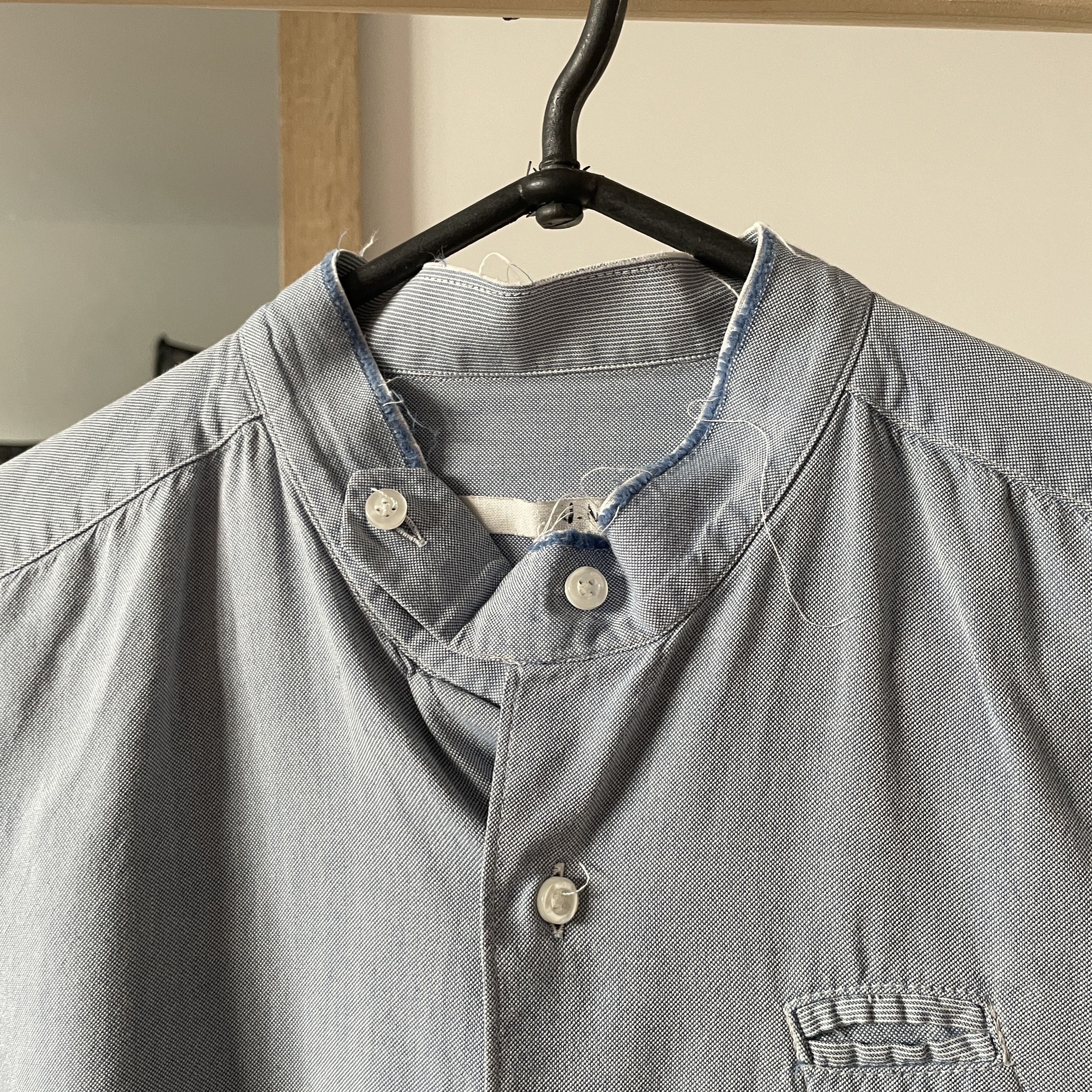 Other Unity U-NI-TY by JP Gassa Distressed Collarless Shirt Size M Size US M / EU 48-50 / 2 - 4 Thumbnail