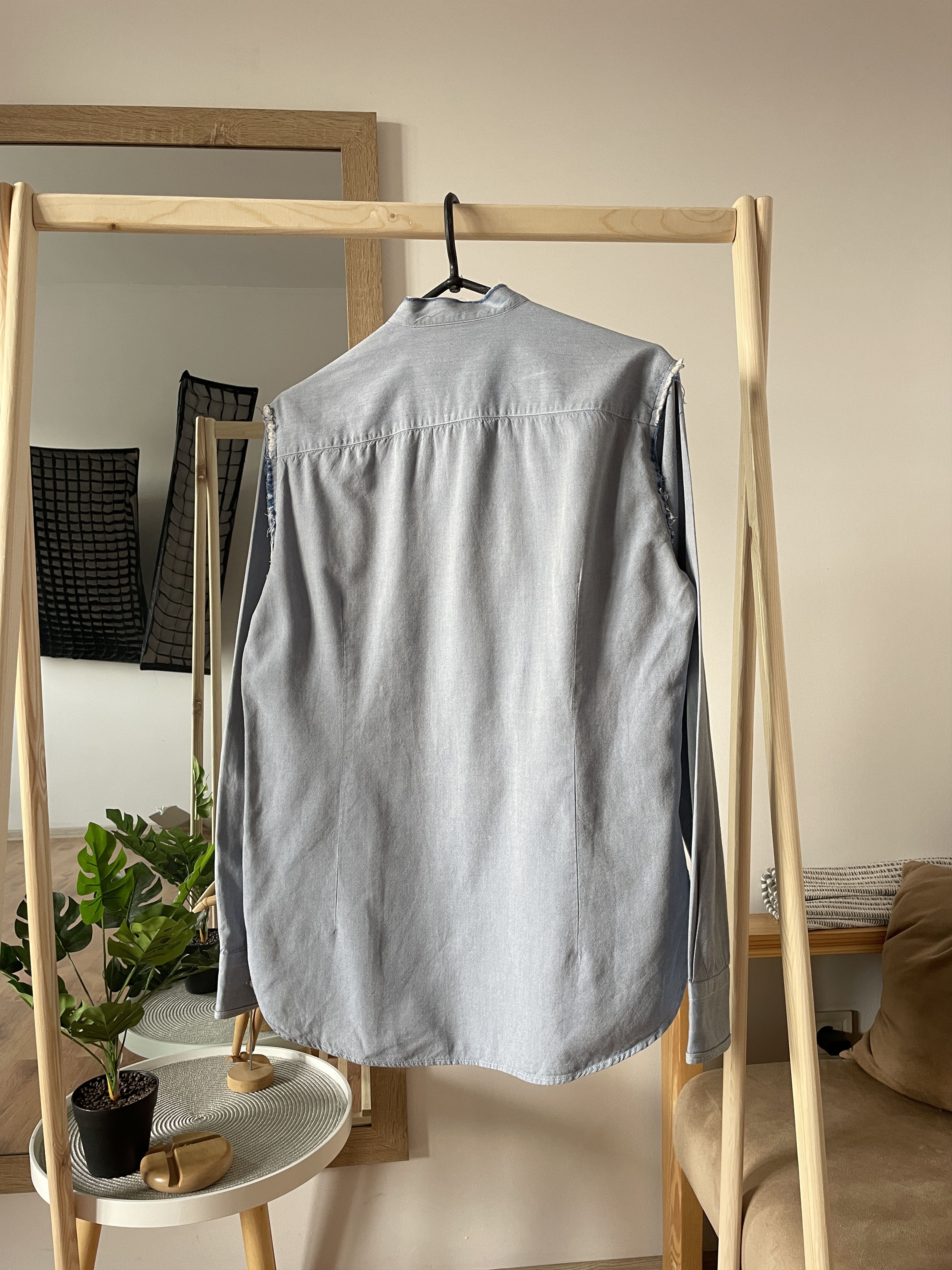 Other Unity U-NI-TY by JP Gassa Distressed Collarless Shirt Size M Size US M / EU 48-50 / 2 - 2 Thumbnail